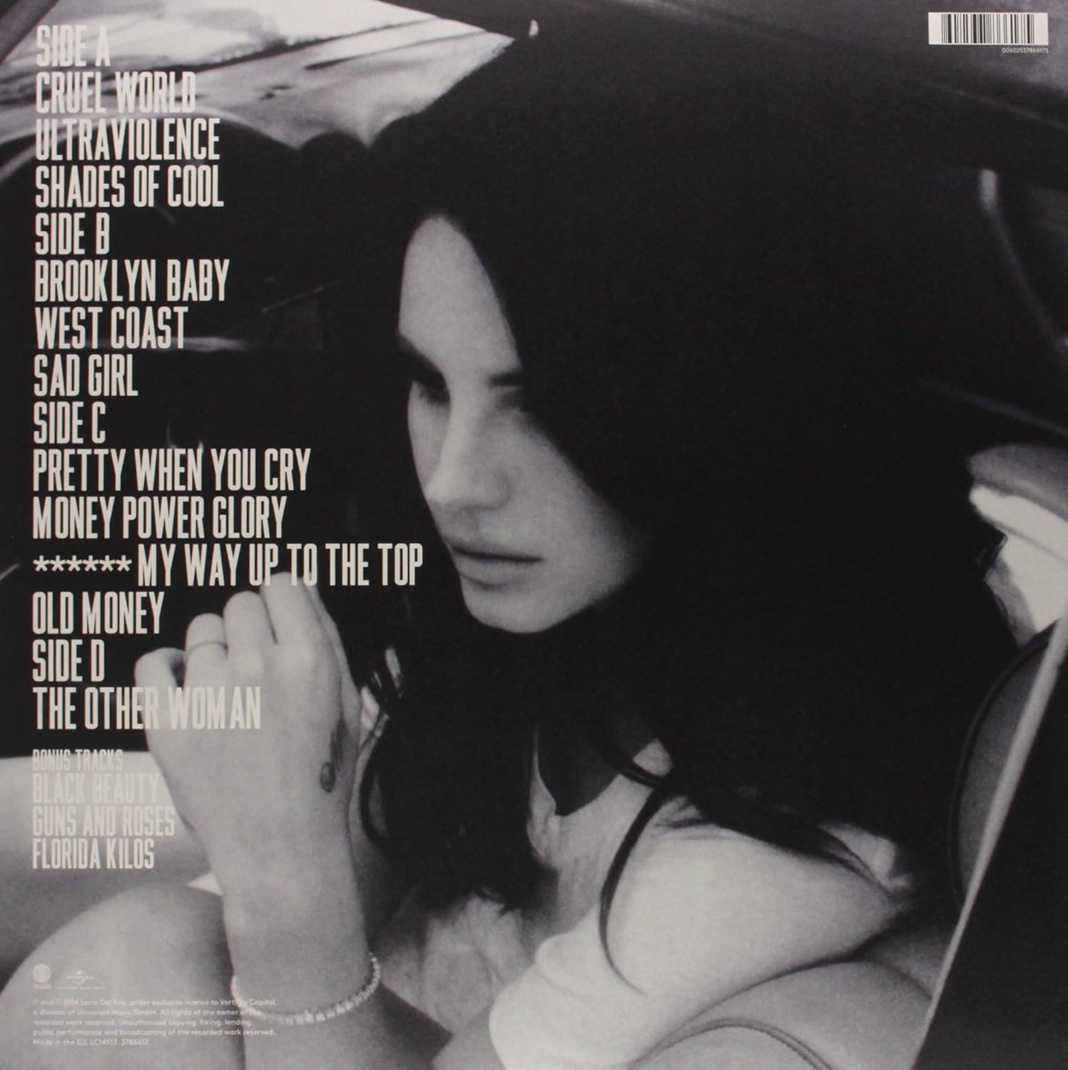 Lana Del Rey - Ultraviolence [VINYL] 2xLP Deluxe Edition