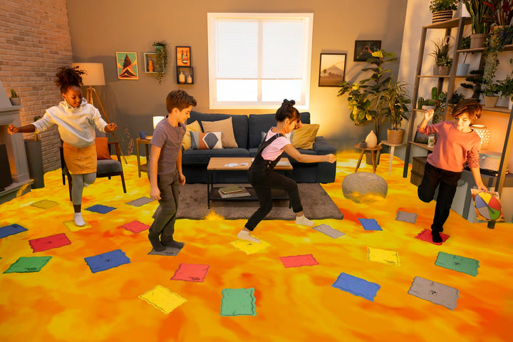 Goliath Games Floor is Lava! Interactive Board Game for Kids and Adults