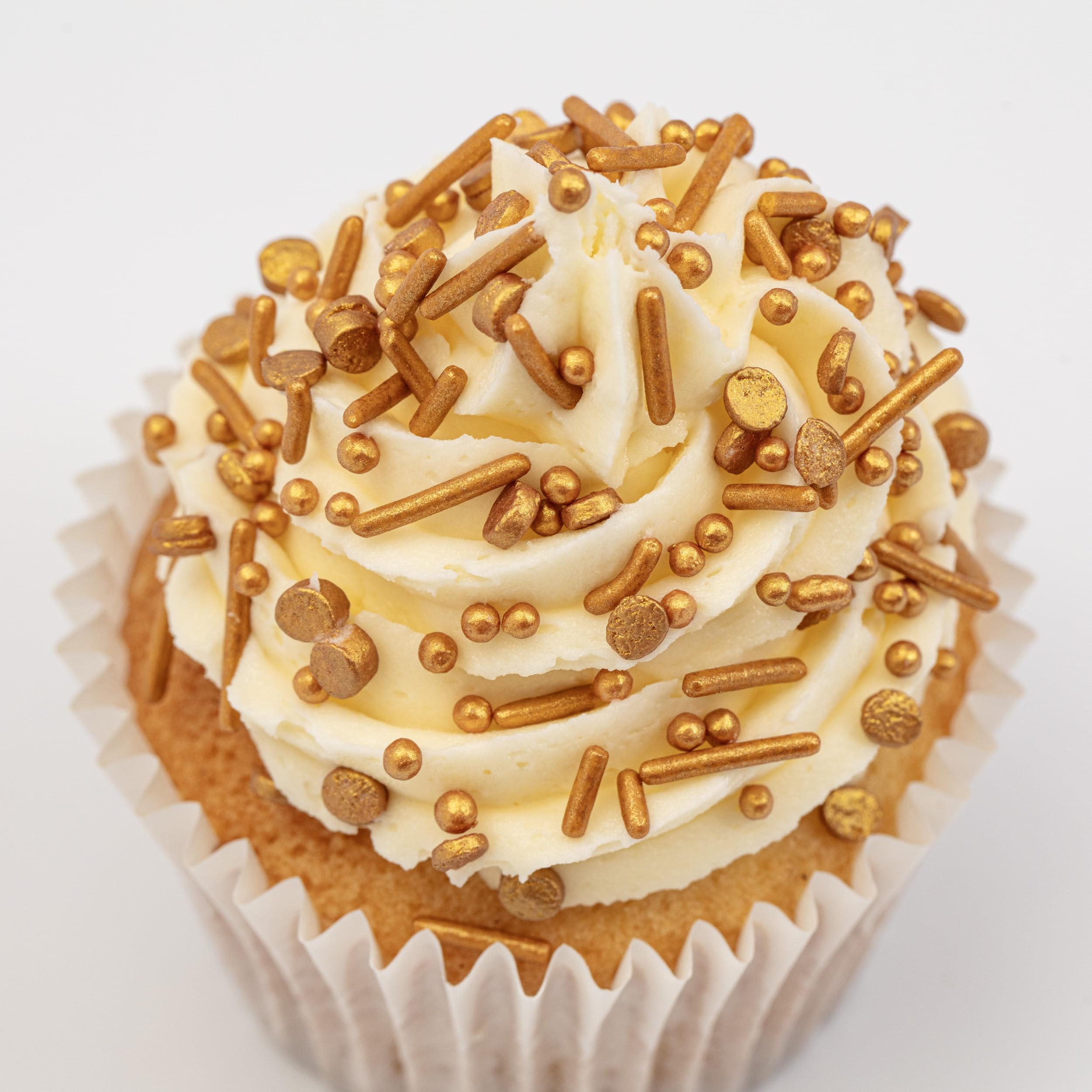 PME Cake Sprinkle Mix - Gold | Blend of Strands, Beads & Confetti | 76g 5