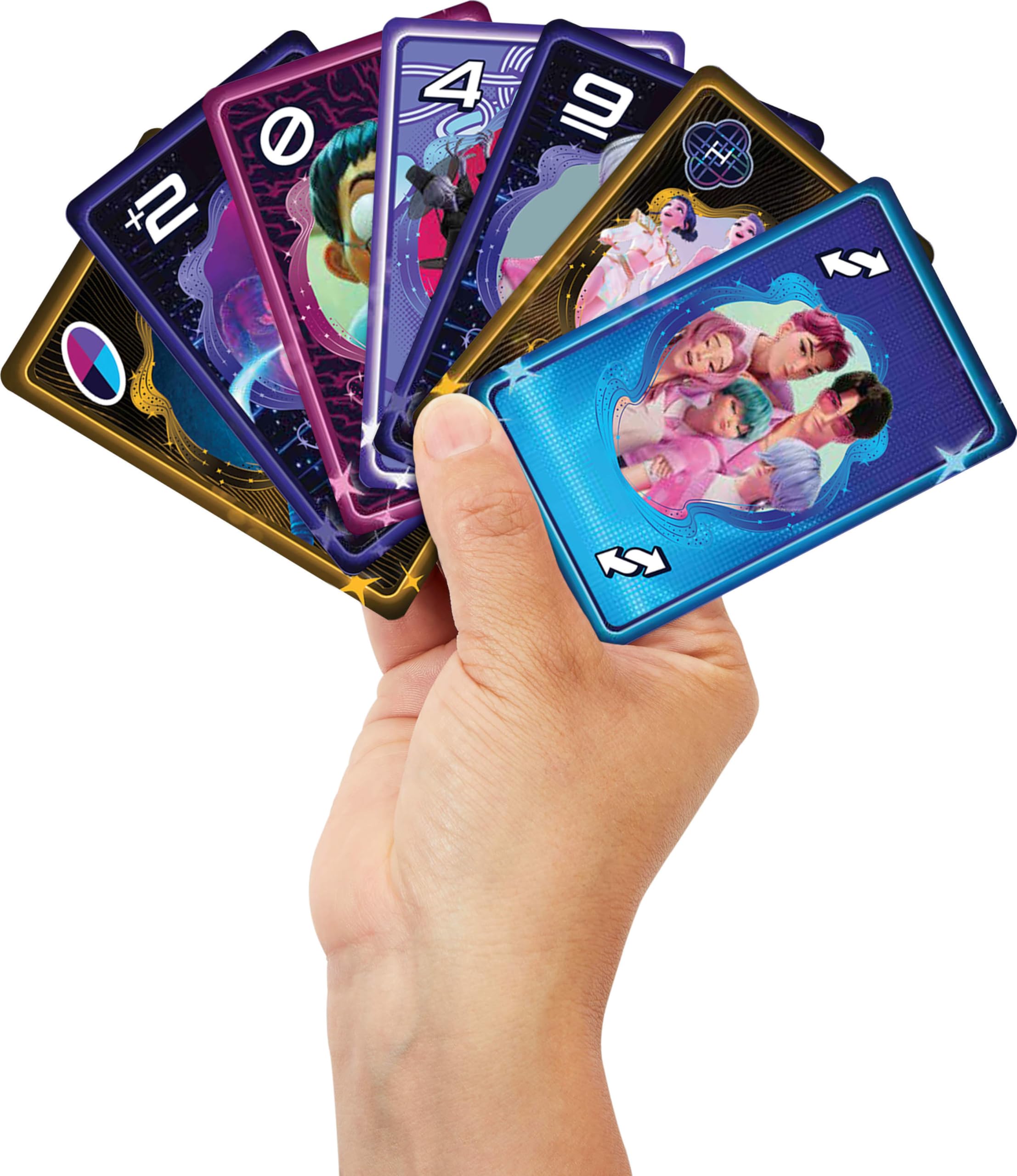 Juegos Mattel UNO KPop Demon Hunters Card Game - 2-10 Players, Ages 7+