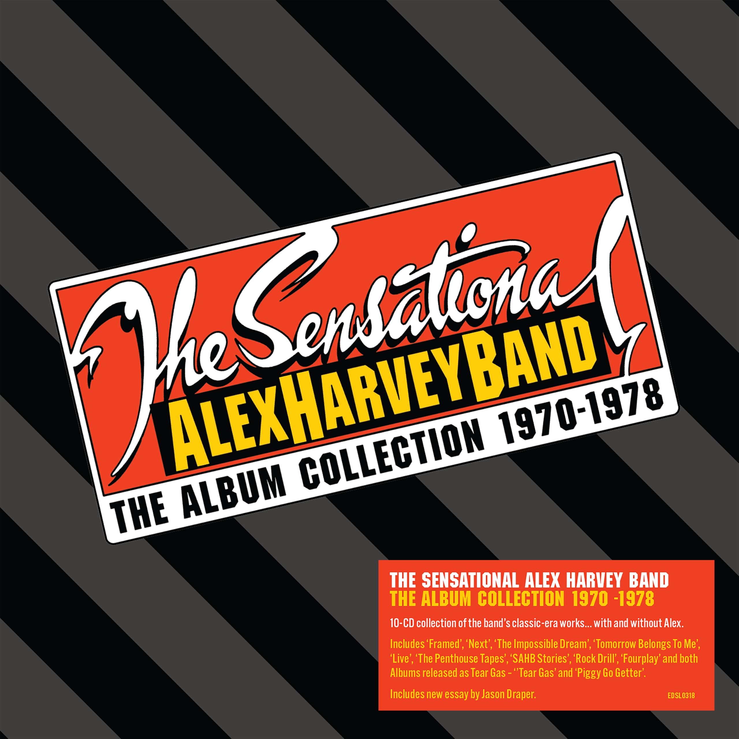The Sensational Alex Harvey Band - The Album Collection 1970-1978 [10CD Box Set]