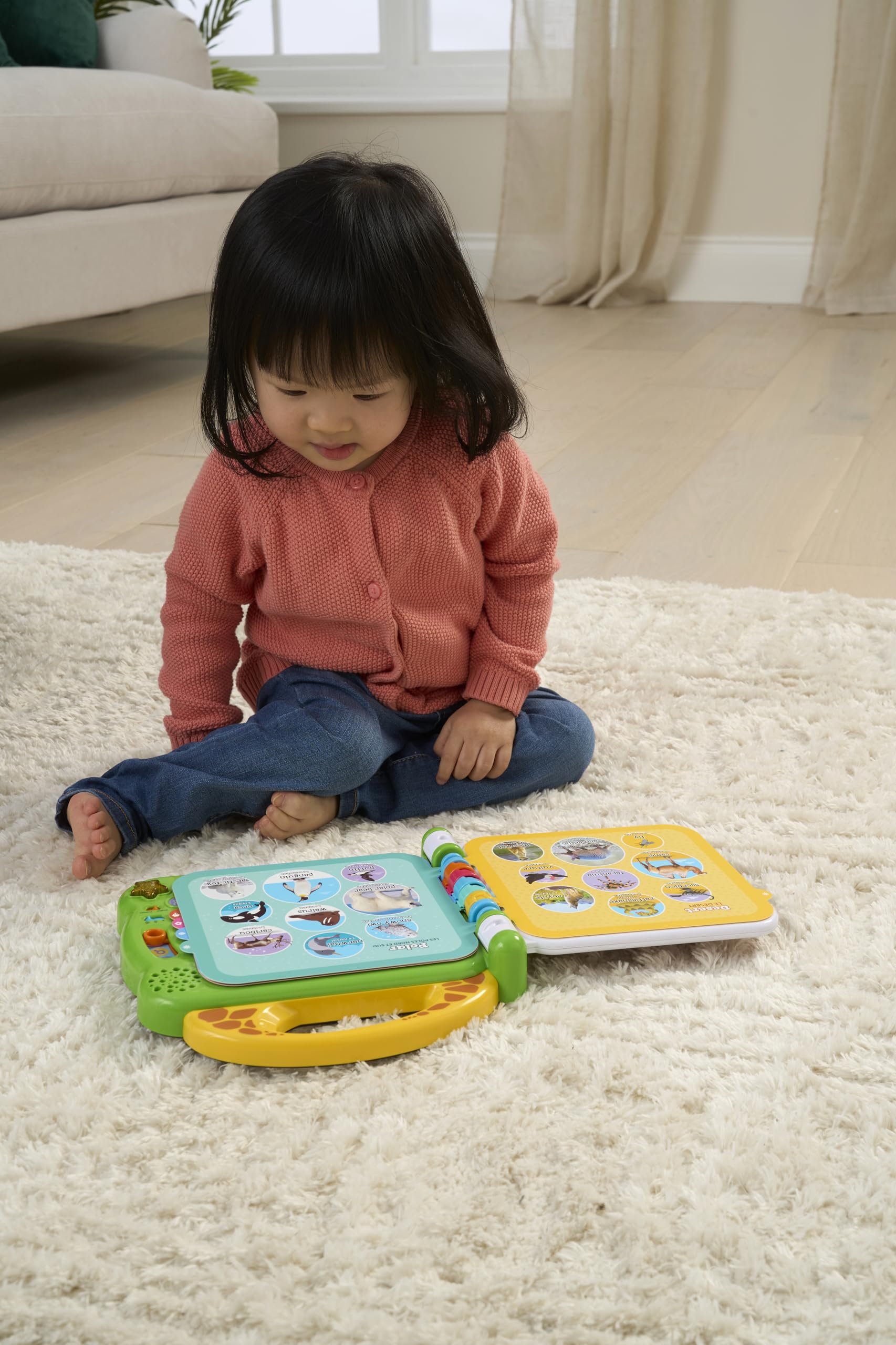 LeapFrog 100 Animals Book, Baby Book with Sounds and Colours for Sensory Play, E 11