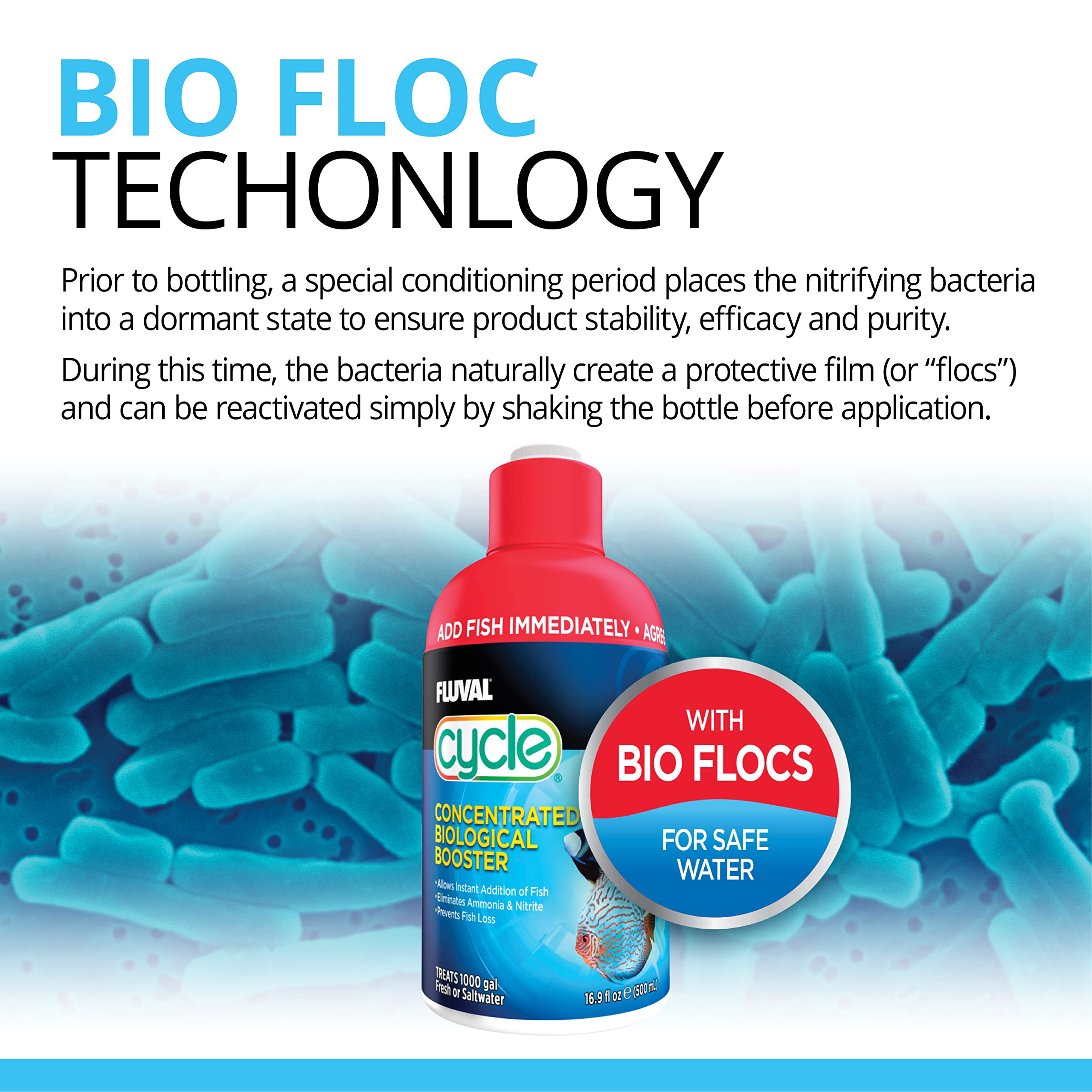 Fluval Biological Water Conditioner - Establishes Beneficial Bacteria | 500 ml Liquid 5
