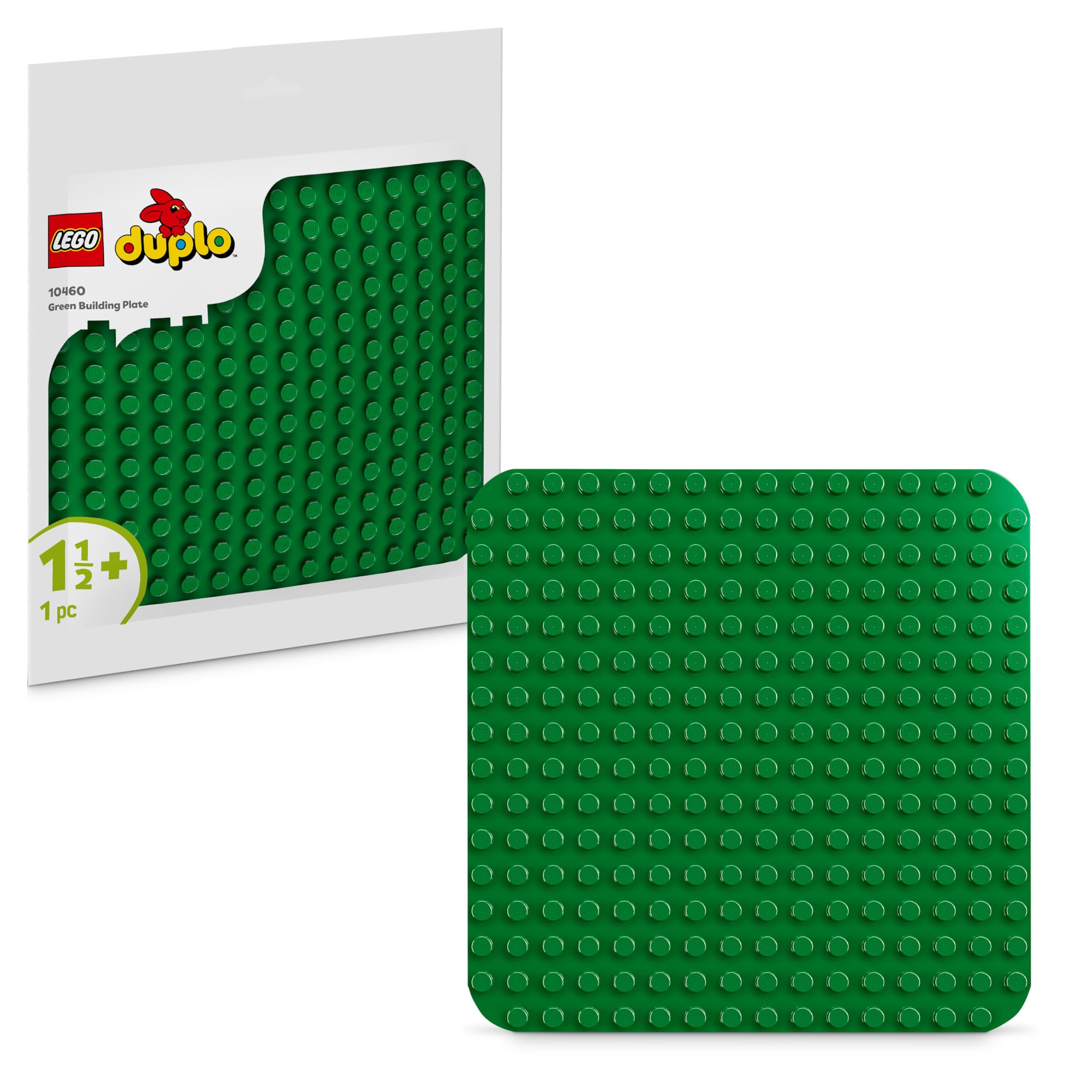 LEGO DUPLO Green Building Plate Construction Toy | Model 10460 | Ages 1.5+