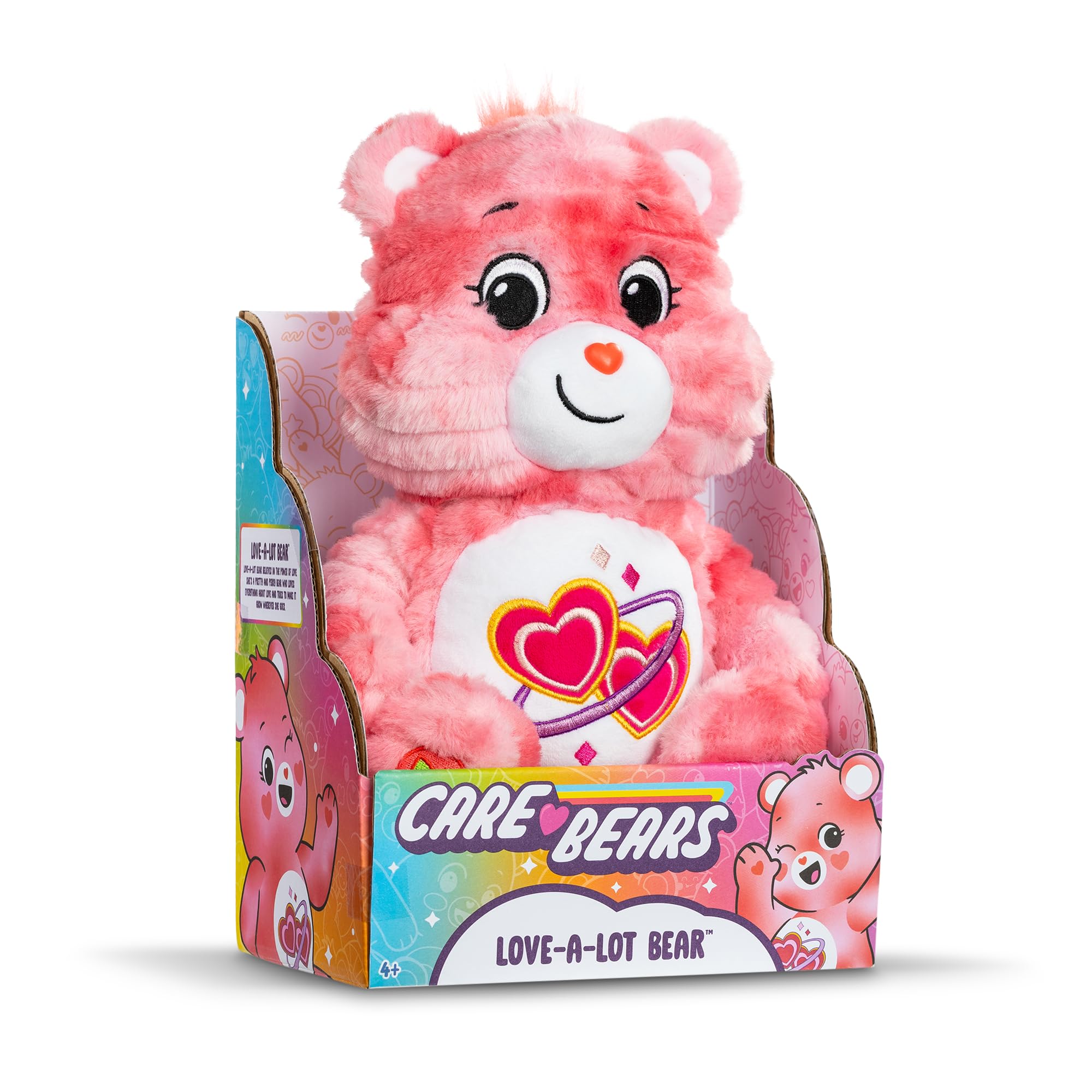 Basic Fun Care Bears Colour Splash - Love-A-Lot Bear 35cm Plush