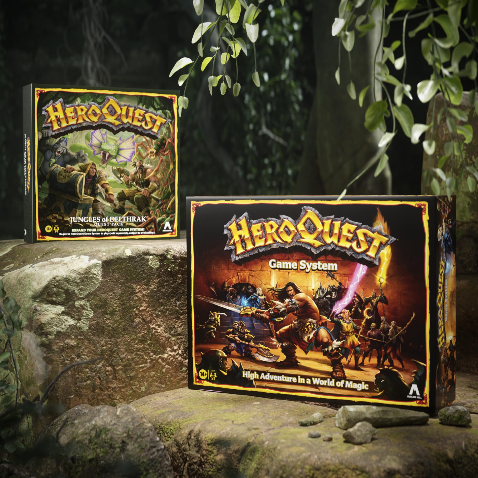 Avalon Hill HeroQuest Jungles of Delthrak Quest Pack – Expansion for HeroQuest Game System