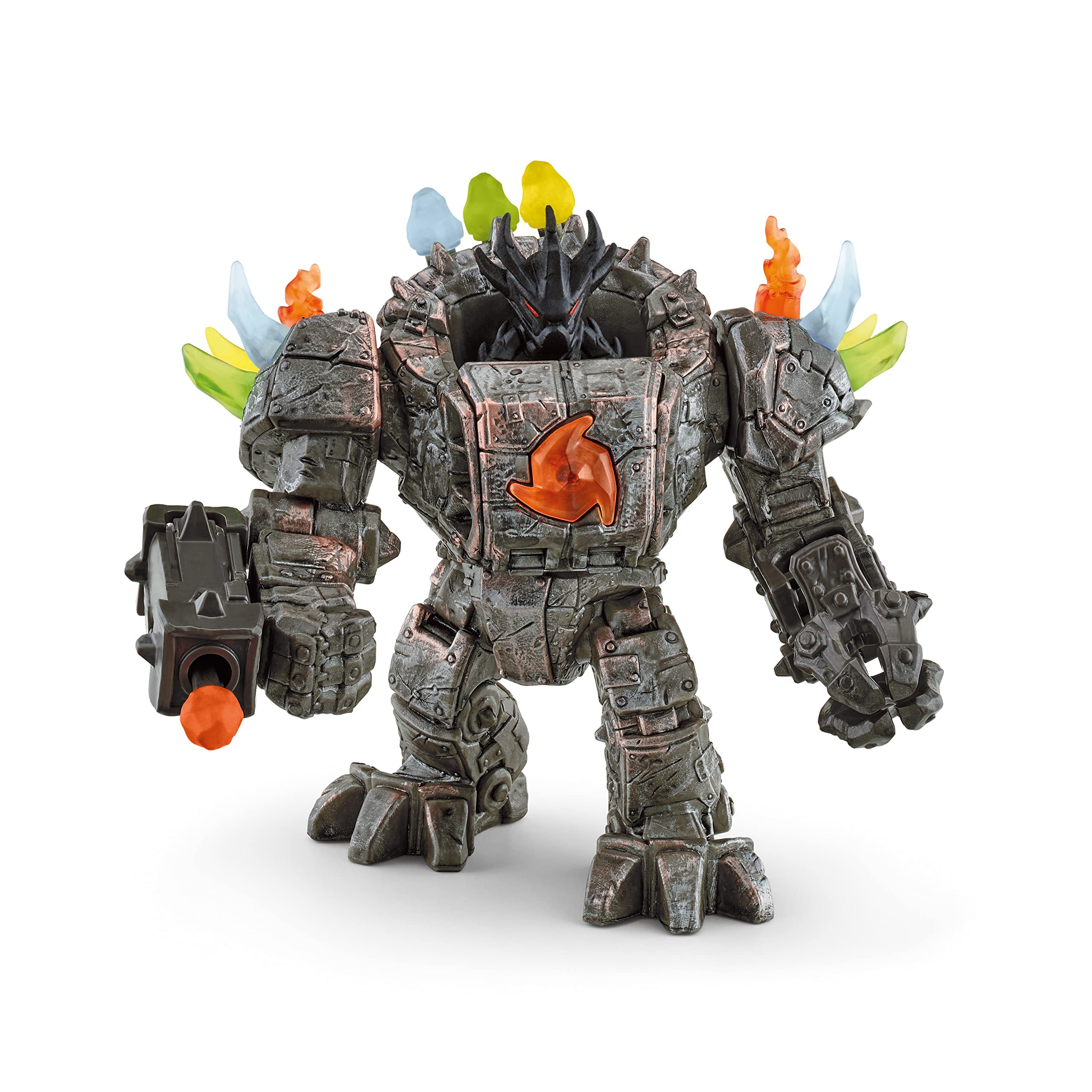 Schleich Master Robot with Mini Creature (42549) - 20-Piece Battle Set
