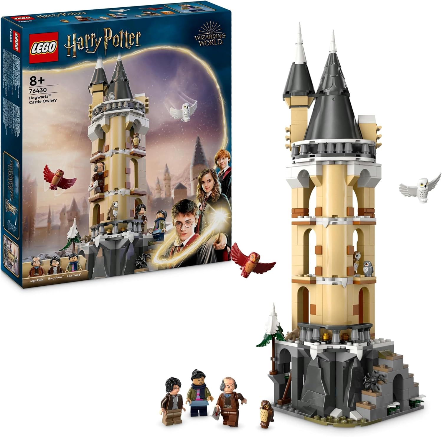 LEGO Harry Potter Hogwarts Castle Owlery 76430 - Building Set for Kids 8+