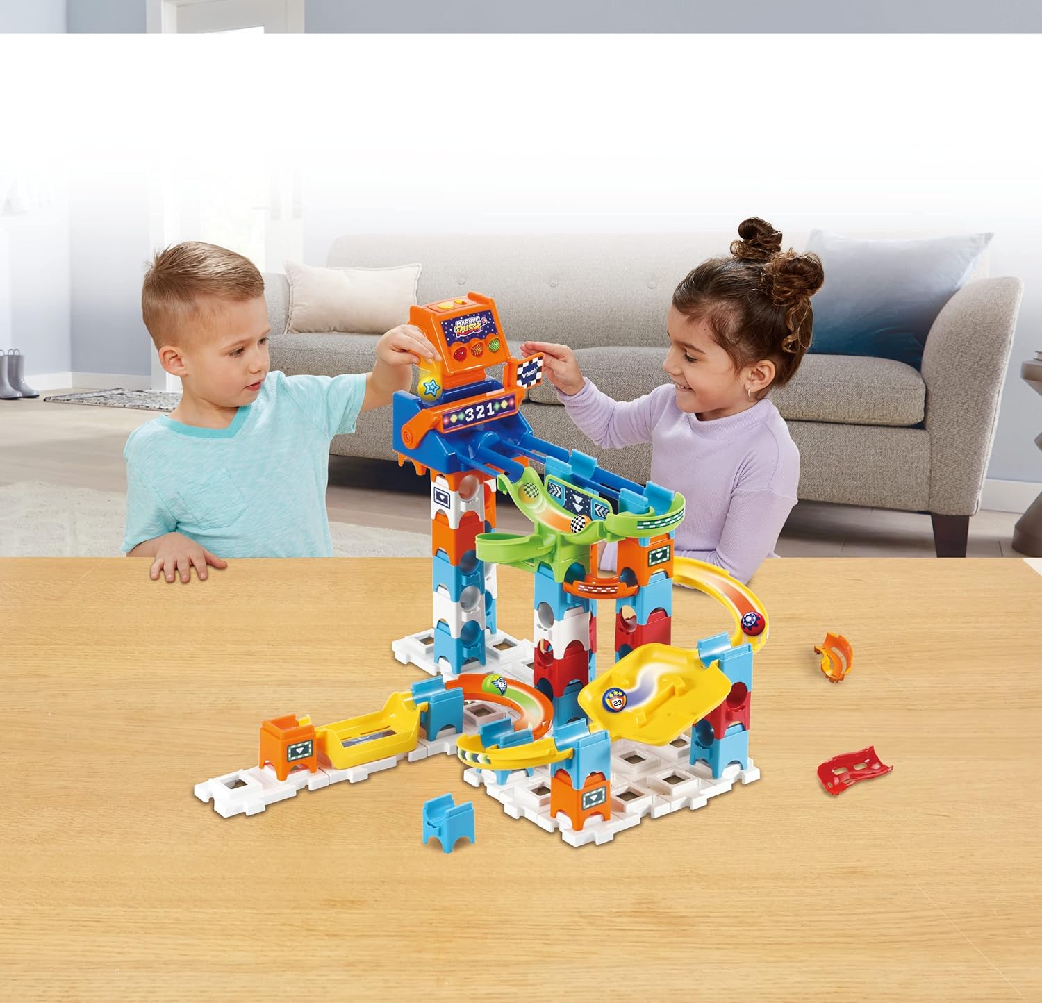 VTech Marble Rush Speedway Construction Building Game for Kids 9