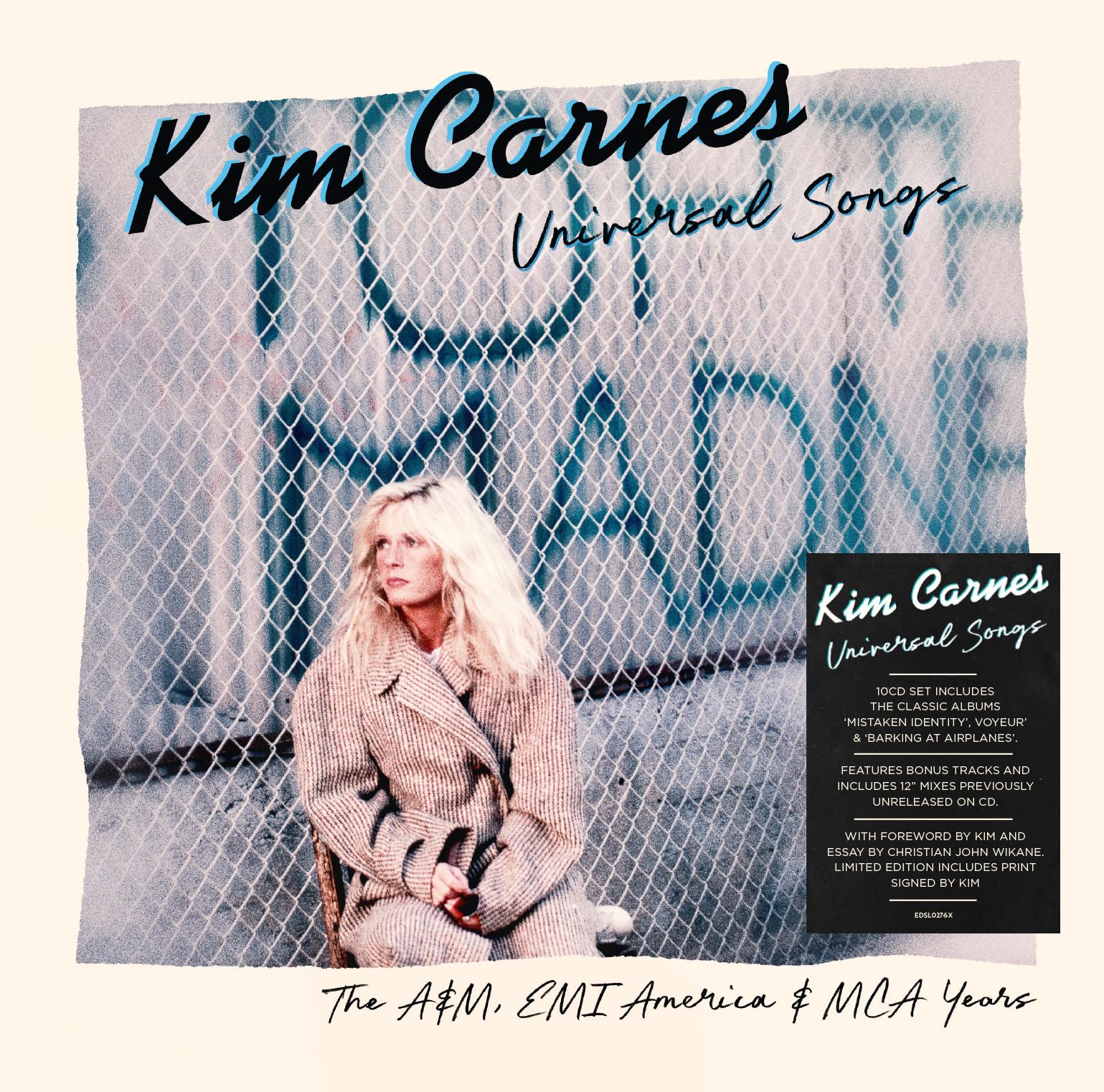 Kim Carnes - Universal Songs: The A&M, EMI America & MCA Years [Signed Limited Edition 10CD Boxset] 1