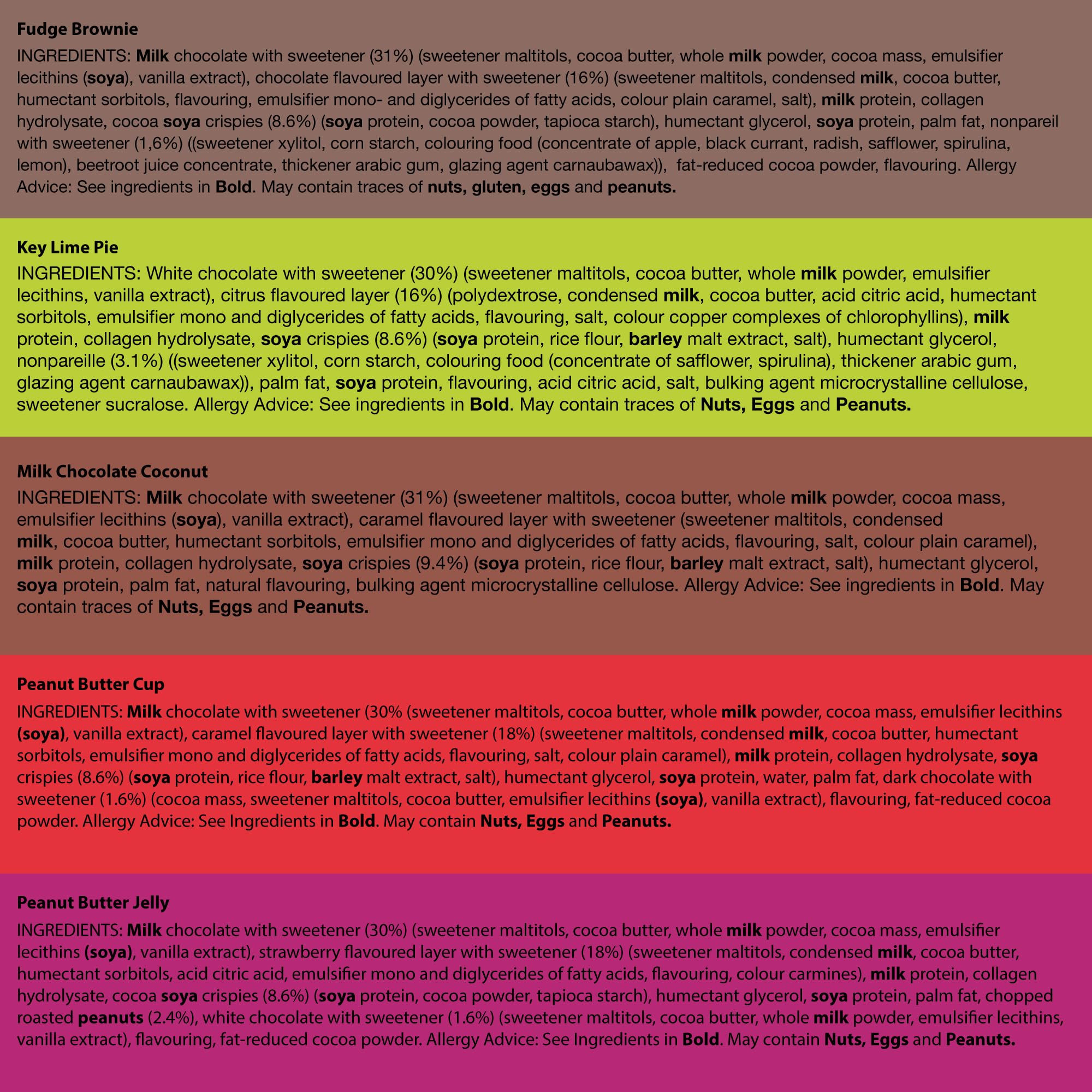 Warrior Crunch - High Protein Bar - 20g Protein, Low Carb, Low Sugar - Pack of 12 4