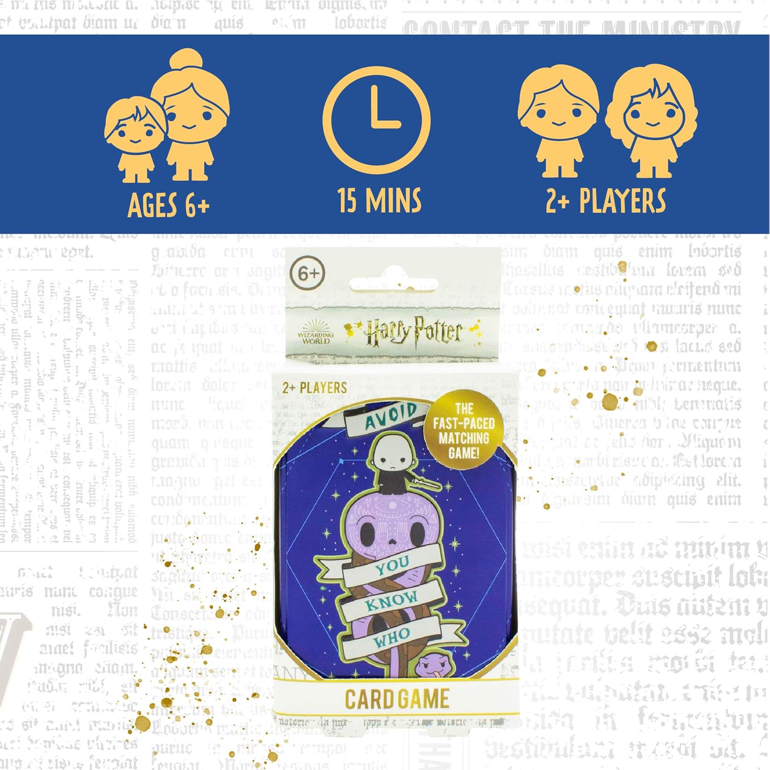 Avoid You Know Who Card Game - Official Harry Potter Merchandise by Paladone