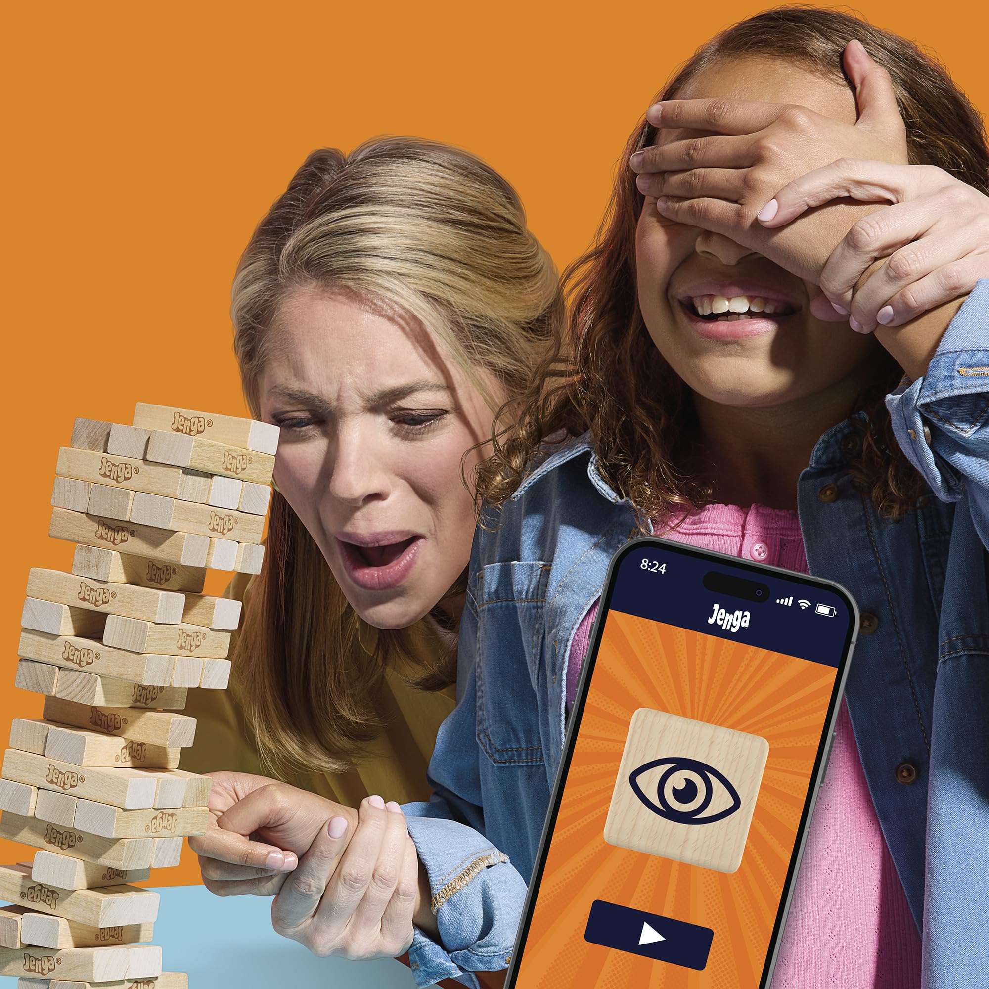 Hasbro Gaming Jenga Game with Digital Die 4