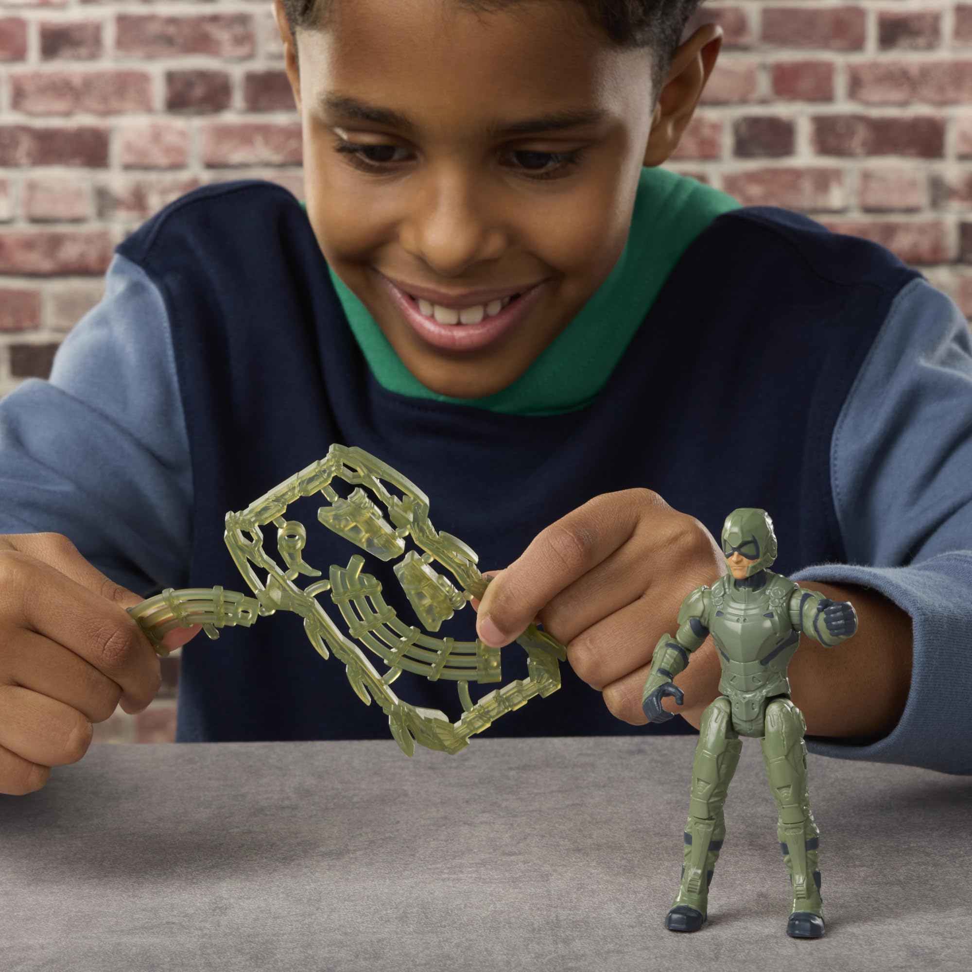 Marvel ActionVerse Marvel's Scorpion Action Figure - 4.5-Inch, Ages 4+ 4