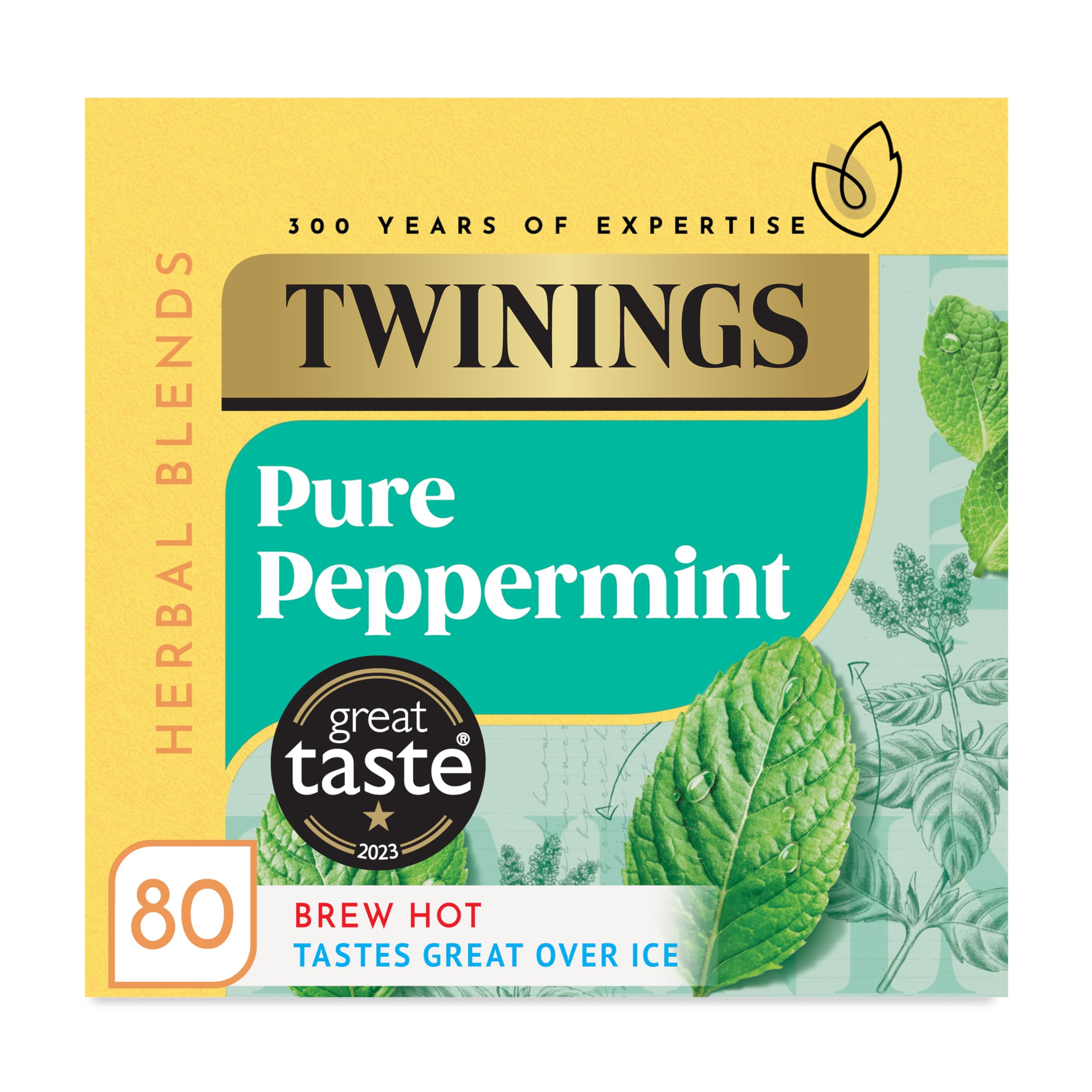 Twinings Pure Peppermint 80 Tea Bags, 160g - Naturally Caffeine Free Herbal Tea 9