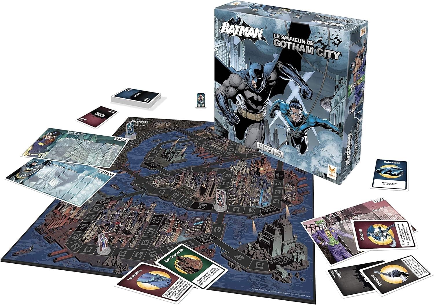 Topi Games Batman The Savior of Gotham Board Game - Family Game, Ages 7+ 2