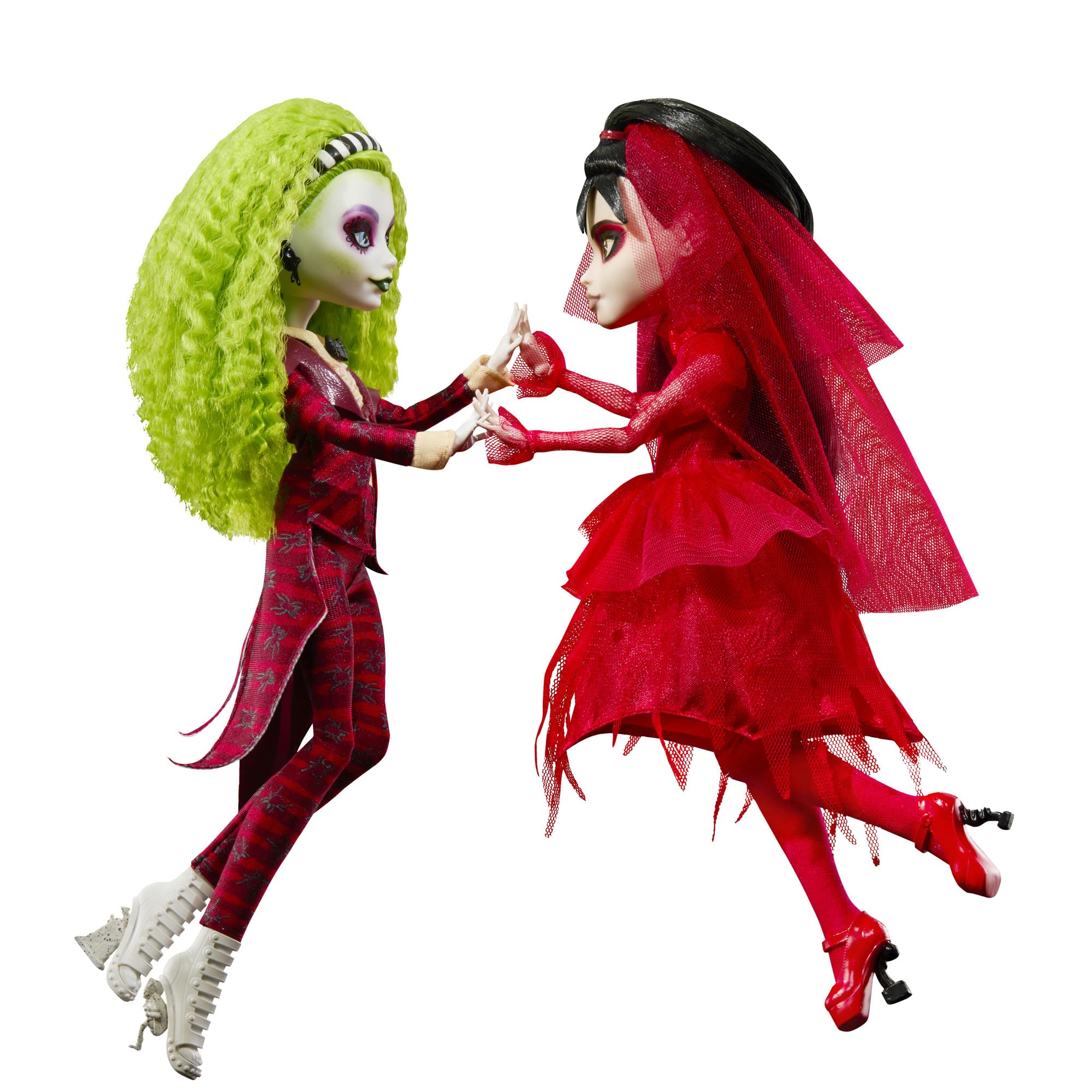 Monster High Skullector Beetlejuice Beetlejuice Doll 2-Pack - Collectible Betelgeuse & Lydia Set for Ages 6+ 3