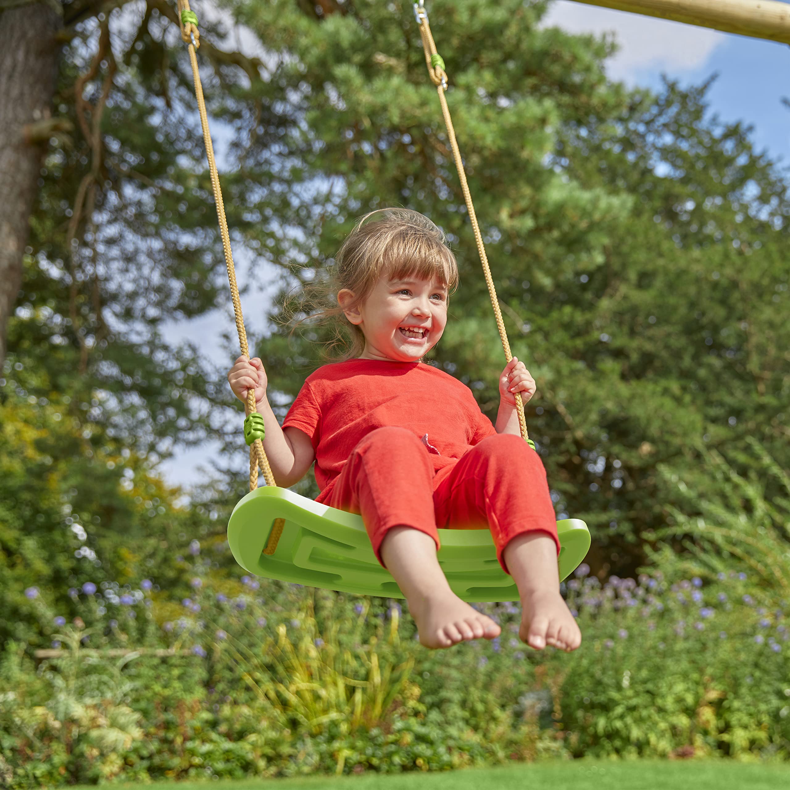 TP Toys Rapide Rope Swing Seat - Ergonomic Comfort | Durable Rope | Fits Most Frames 4