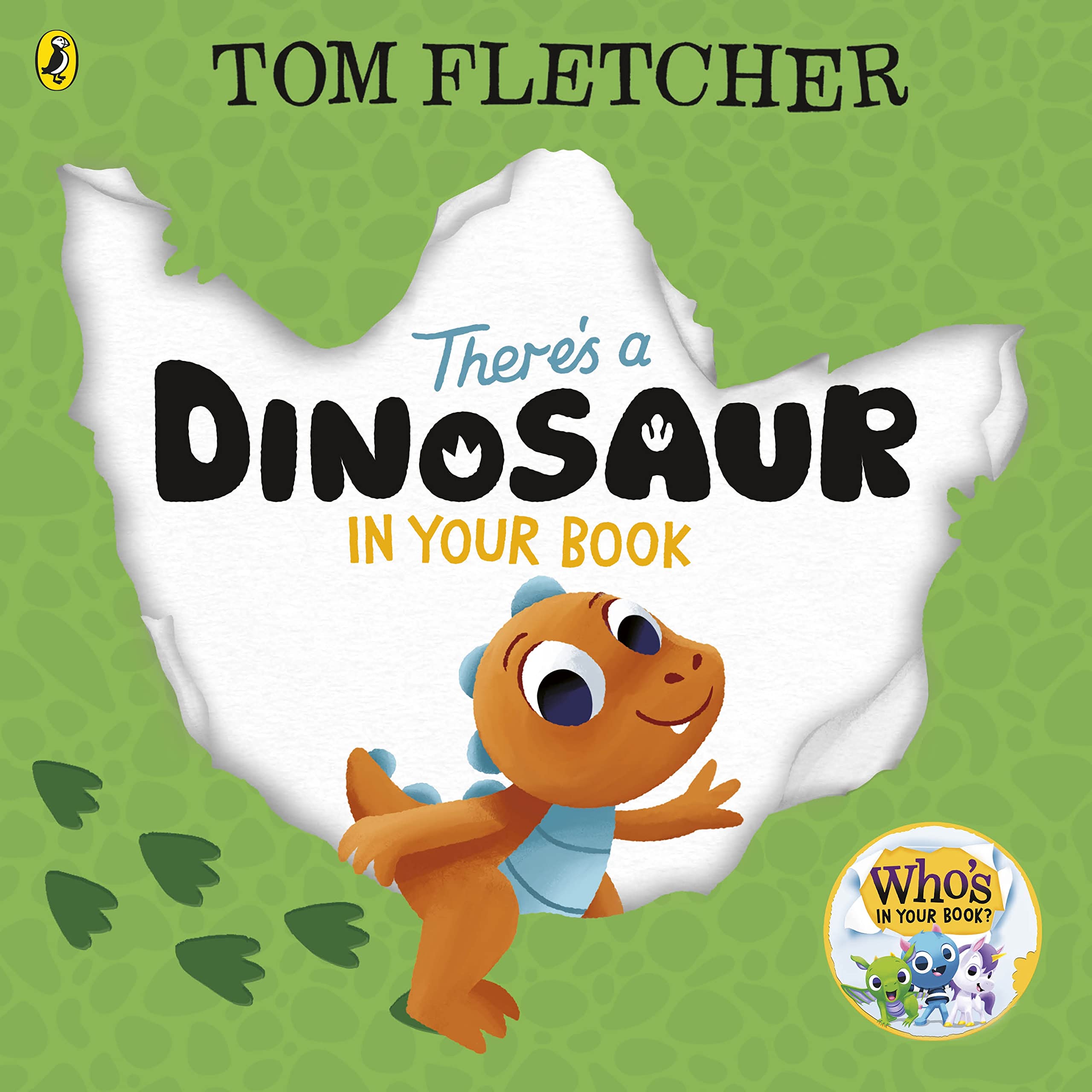 Puffin There's a Dinosaur in Your Book - Interactive Picture Book for Ages 2-4