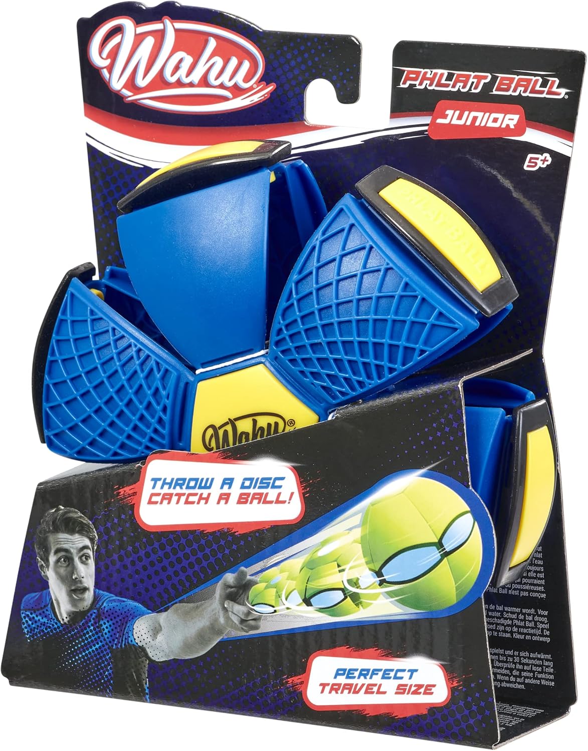 Wahu Phlat Ball Junior - Transforming Disc to Ball Toy for Kids Ages 6+ 3