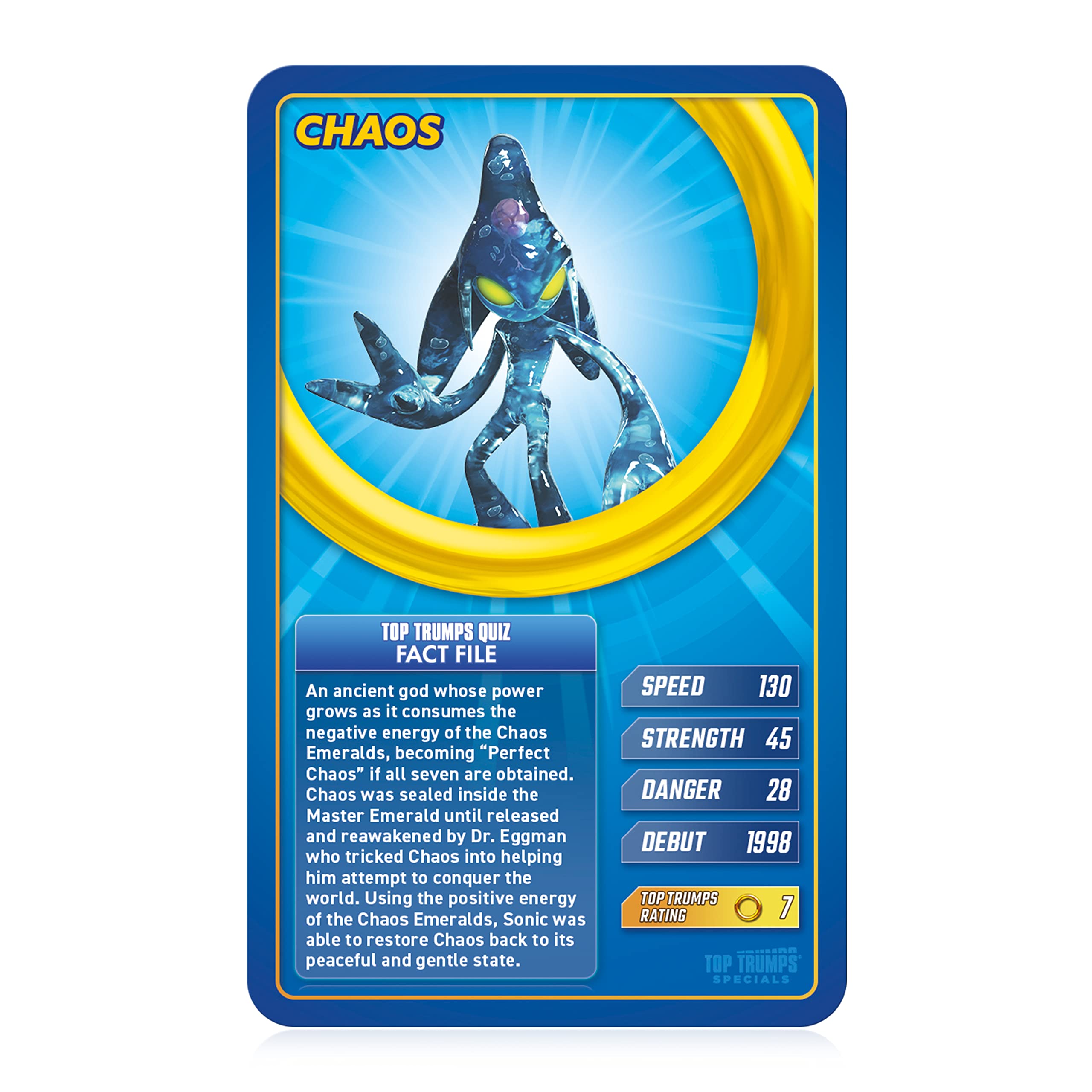 Top Trumps Sonic The Hedgehog Specials Card Game – 30 Heroes & Villains from Sega Gaming History 5