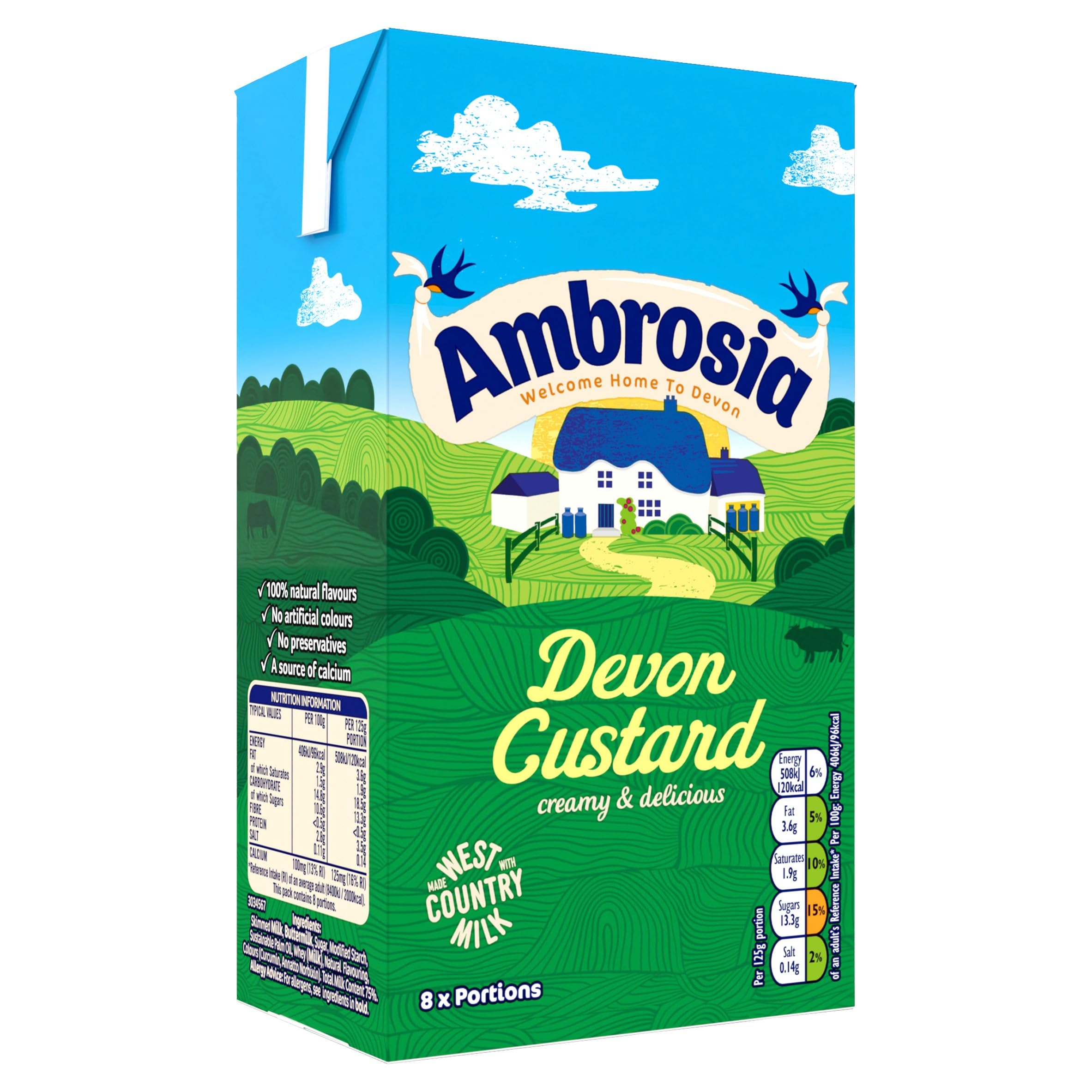 Ambrosia - Devon Custard Traditional 1 kg (1er-Packung) 5