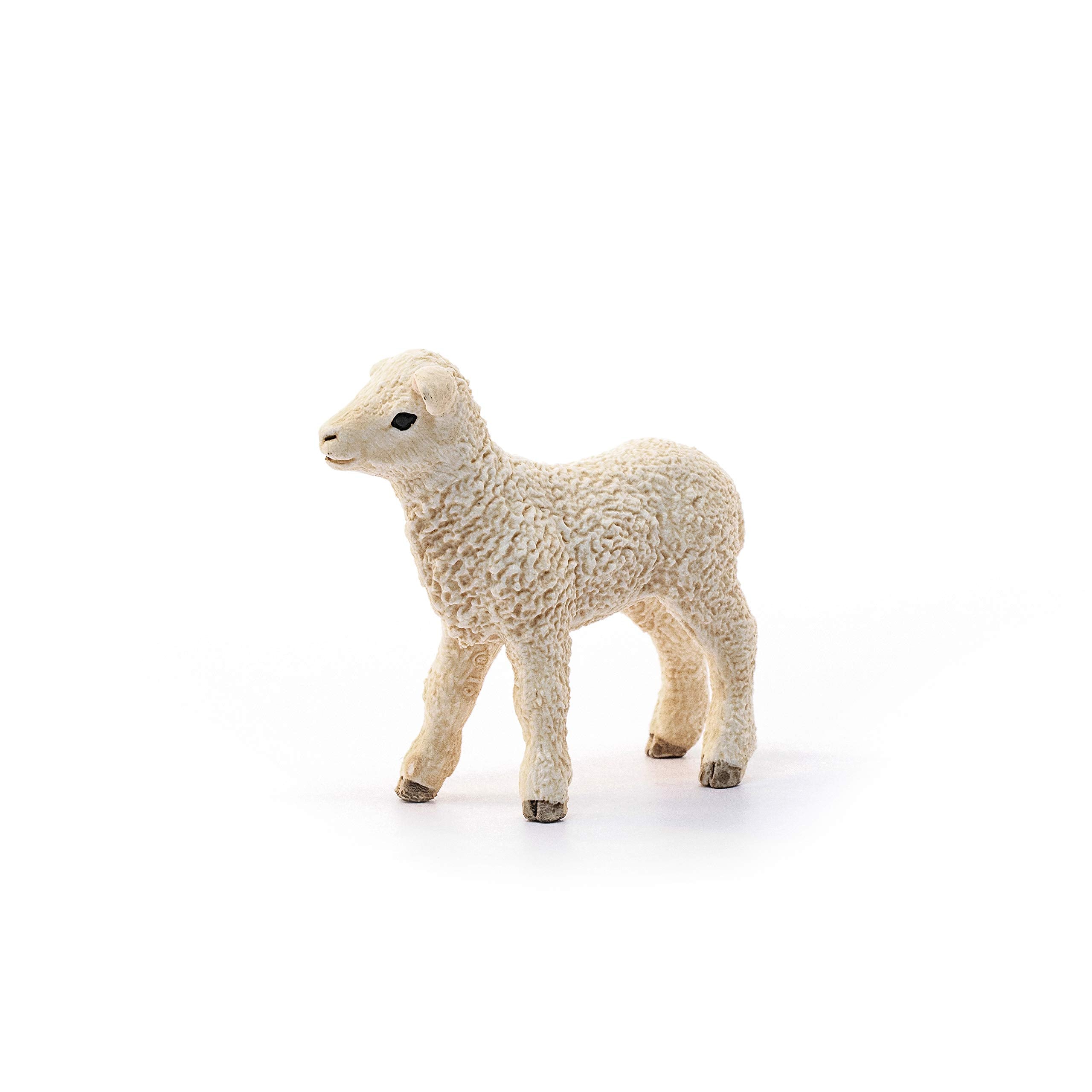 Schleich 13883 Lamb Farm World Figurine - Realistic Animal Toy for Kids 3+
