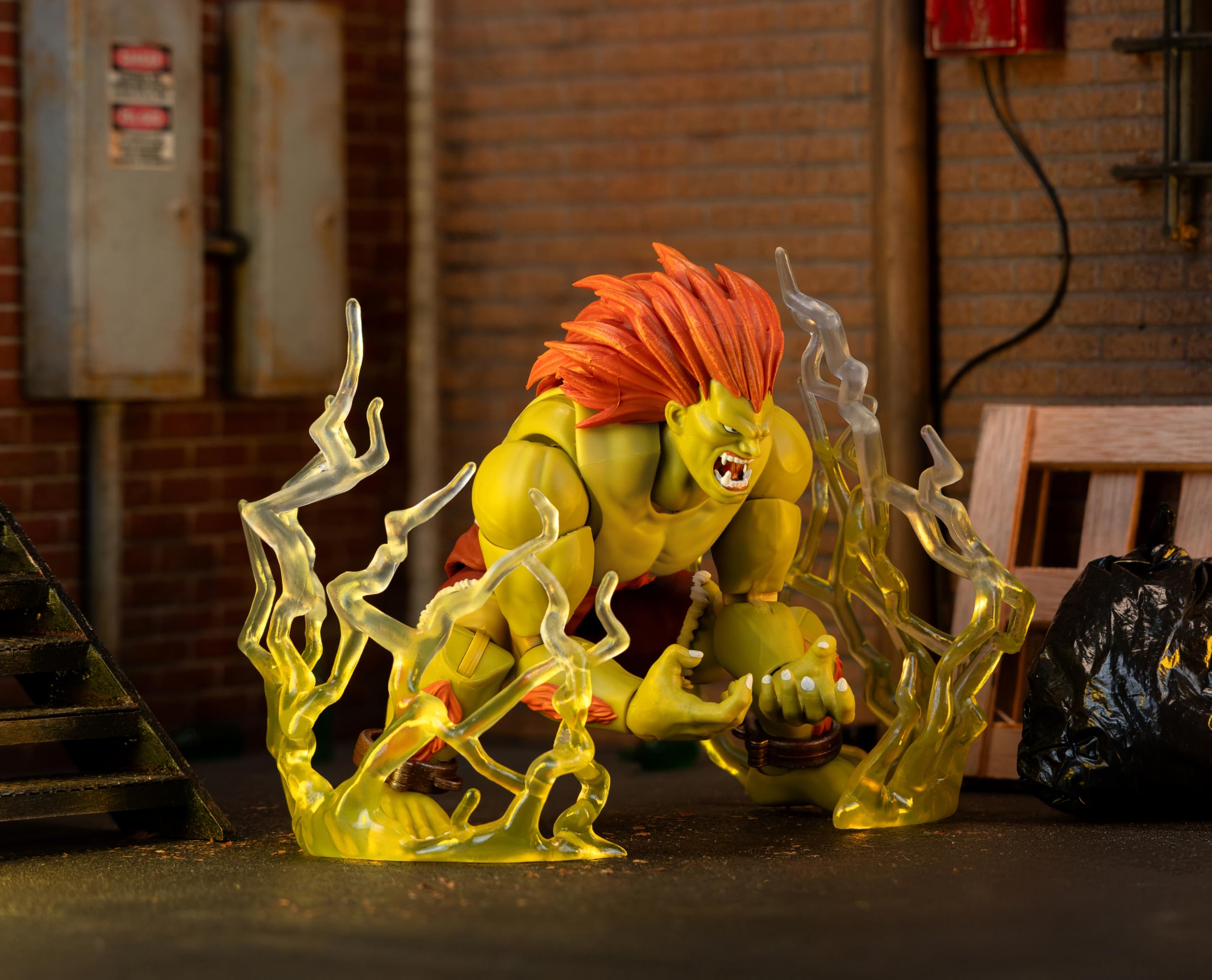 Jada Blanka Street Fighter 6" Deluxe Collector Figure 5