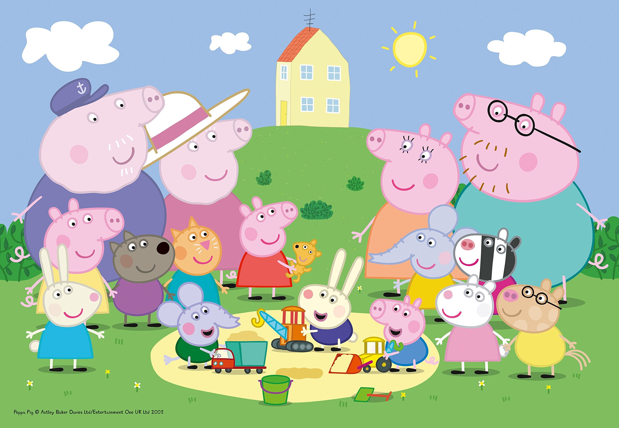 Ravensburger Peppa Pig Fun in The Sun 35 Piece Jigsaw Puzzle for Kids 3 Years and Up
