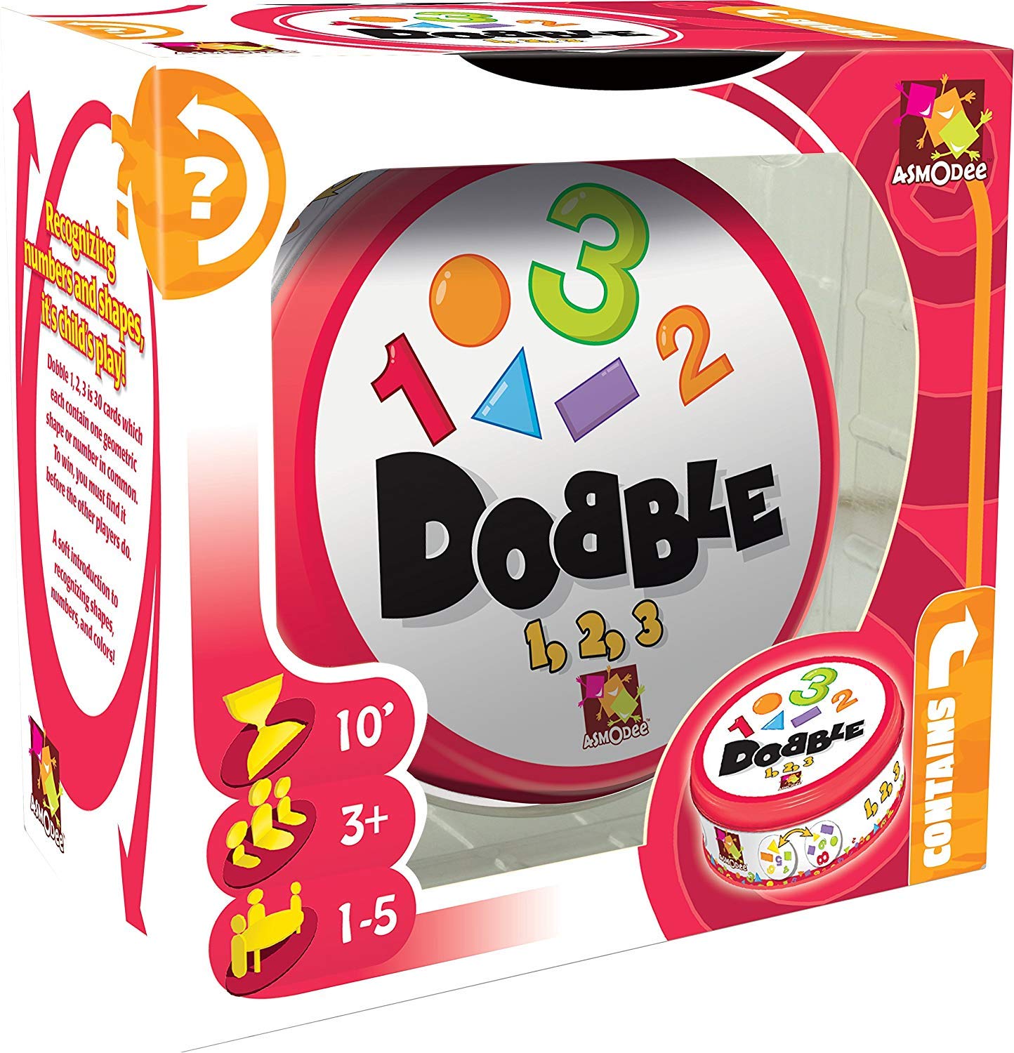 Asmodee Dobble 1 2 3 Card Game
