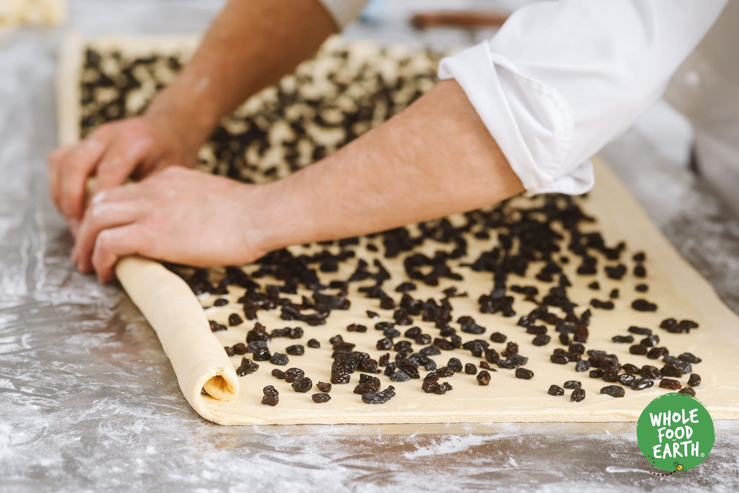 Wholefood Earth Bio-Rosinen – 1 kg | Gentechnikfrei | Vegan | Ballaststoffquelle 6