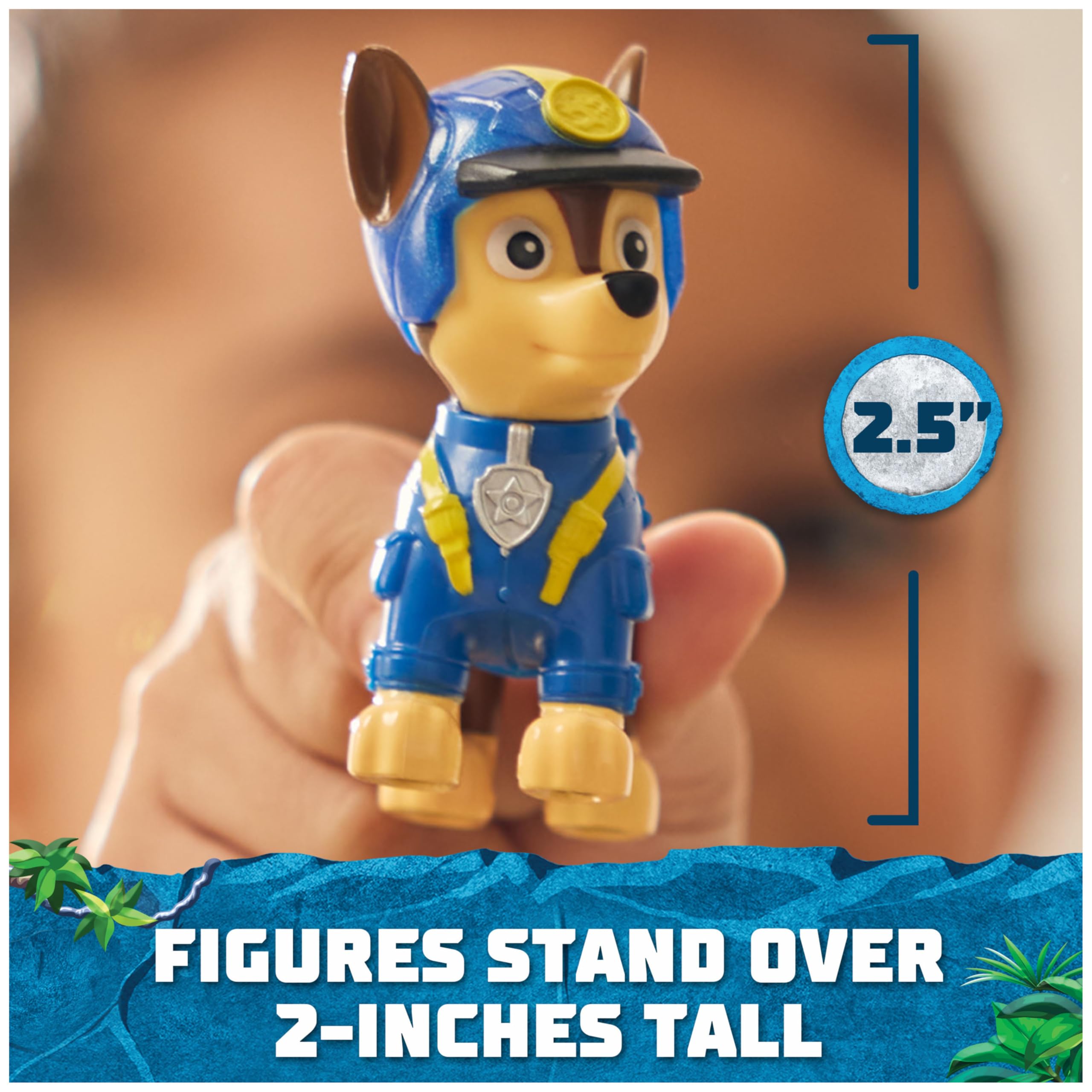 PAW Patrol: Jungle Pups Action Figures Gift Pack - 8 Collectible Figures for Kids 3+ 7