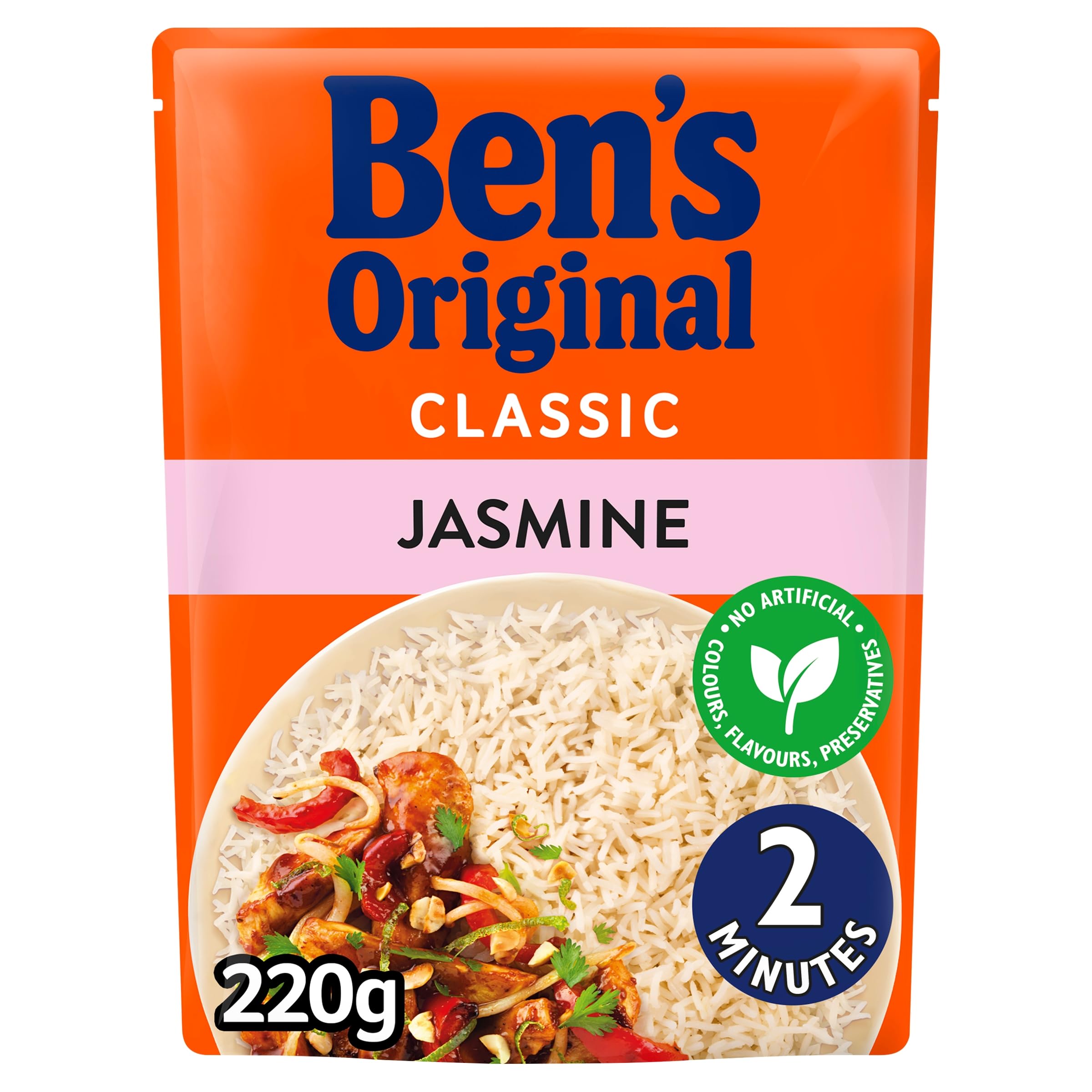 Ben's Original - Jasmine Rice Microwave Rice 220g