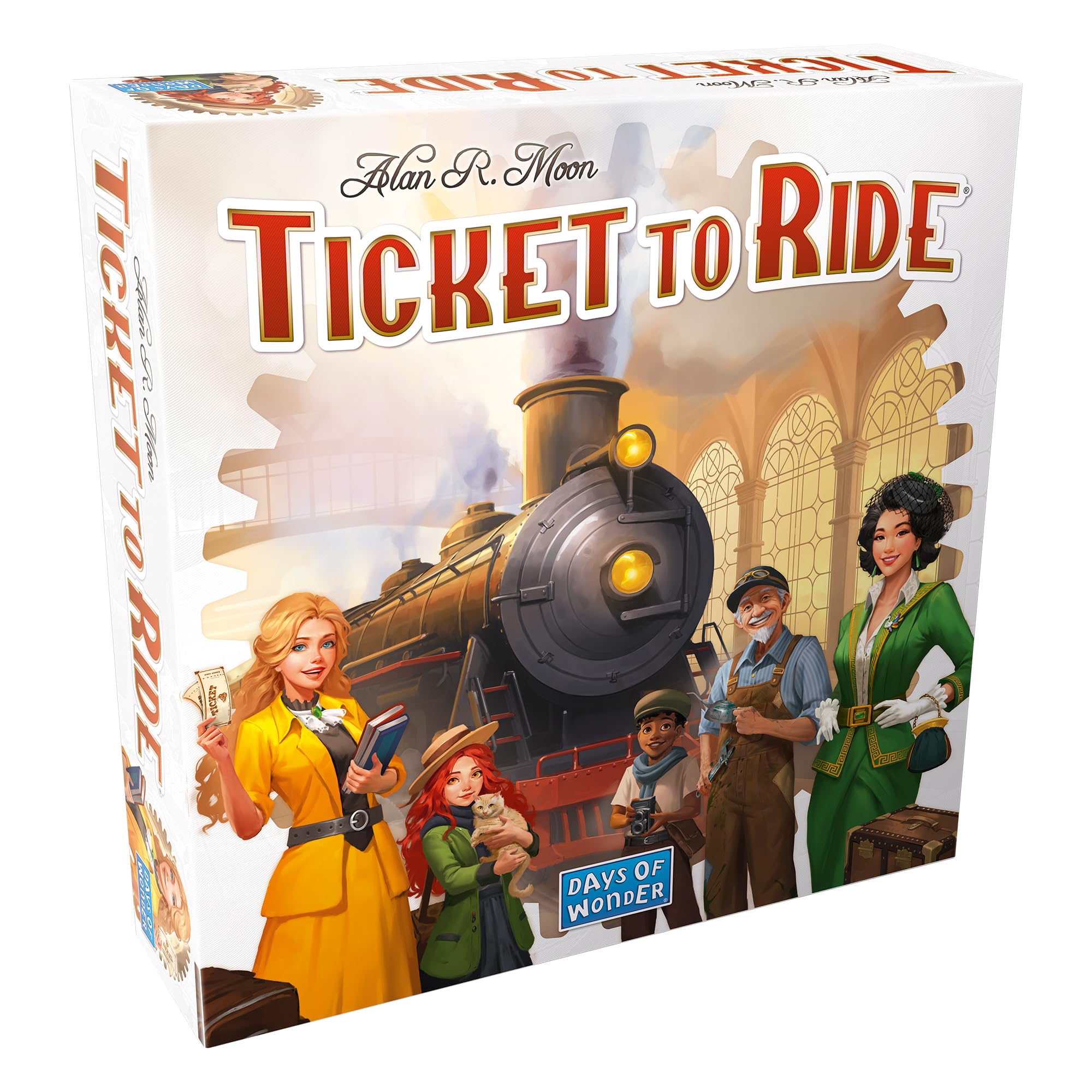 Asmodee Ticket to Ride Family Board Game for 2-5 Players