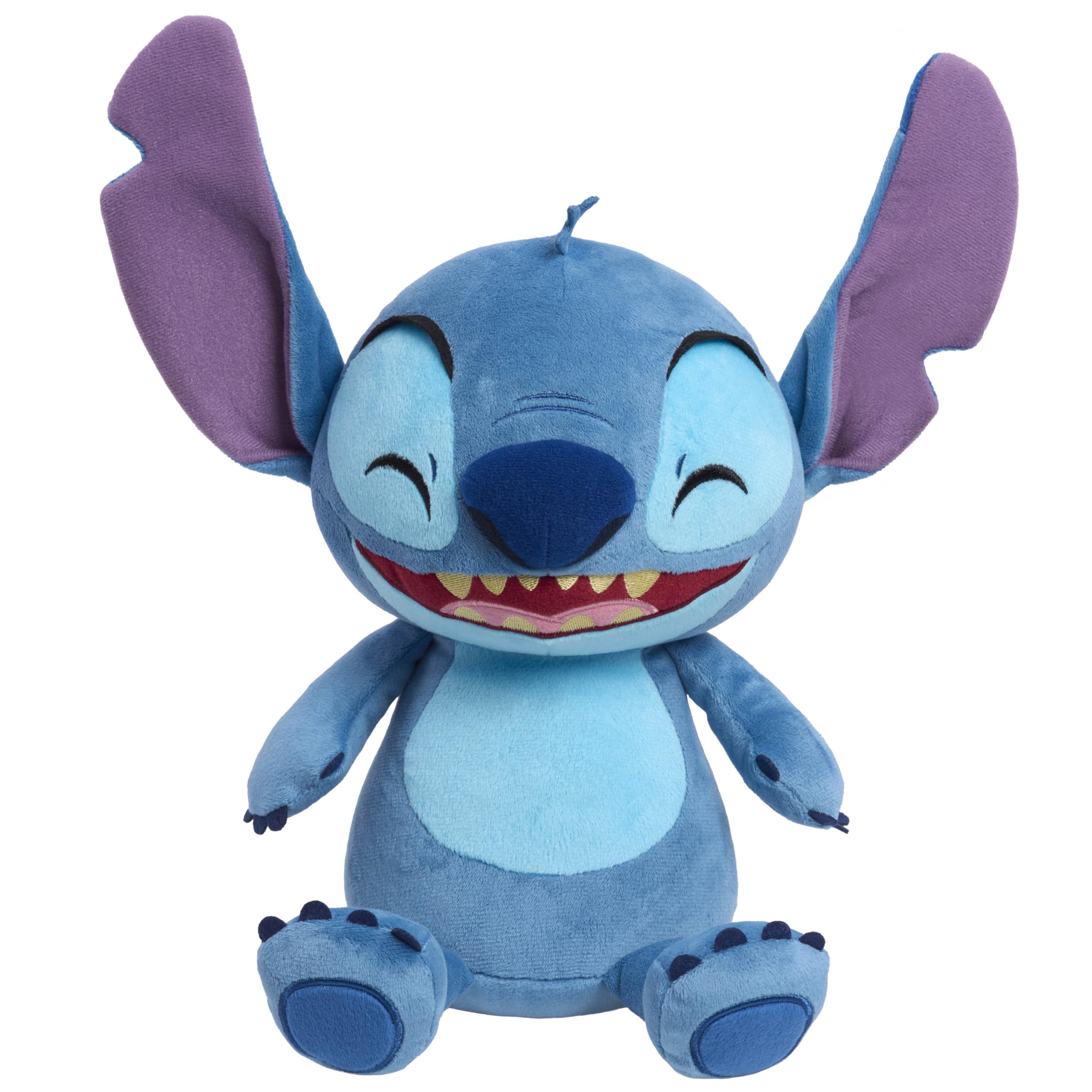 Just Play Disney Stitch Crack Me Up Stitch Interactive Plush Toy, 11 Inch, Ages 3+