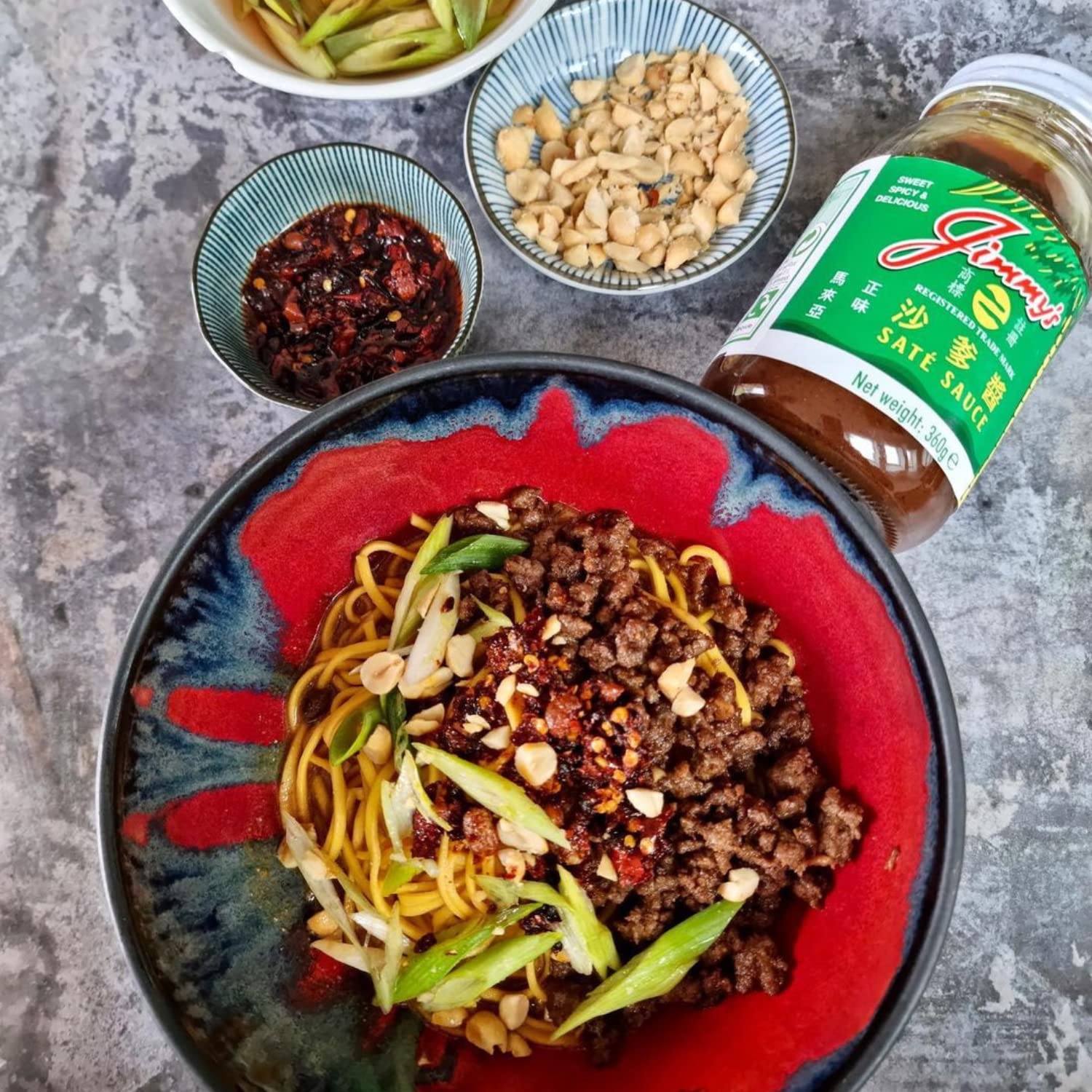 Jimmy's Saté Sauce 226g - Peanut Sauce with Oriental Herbs & Spices 4