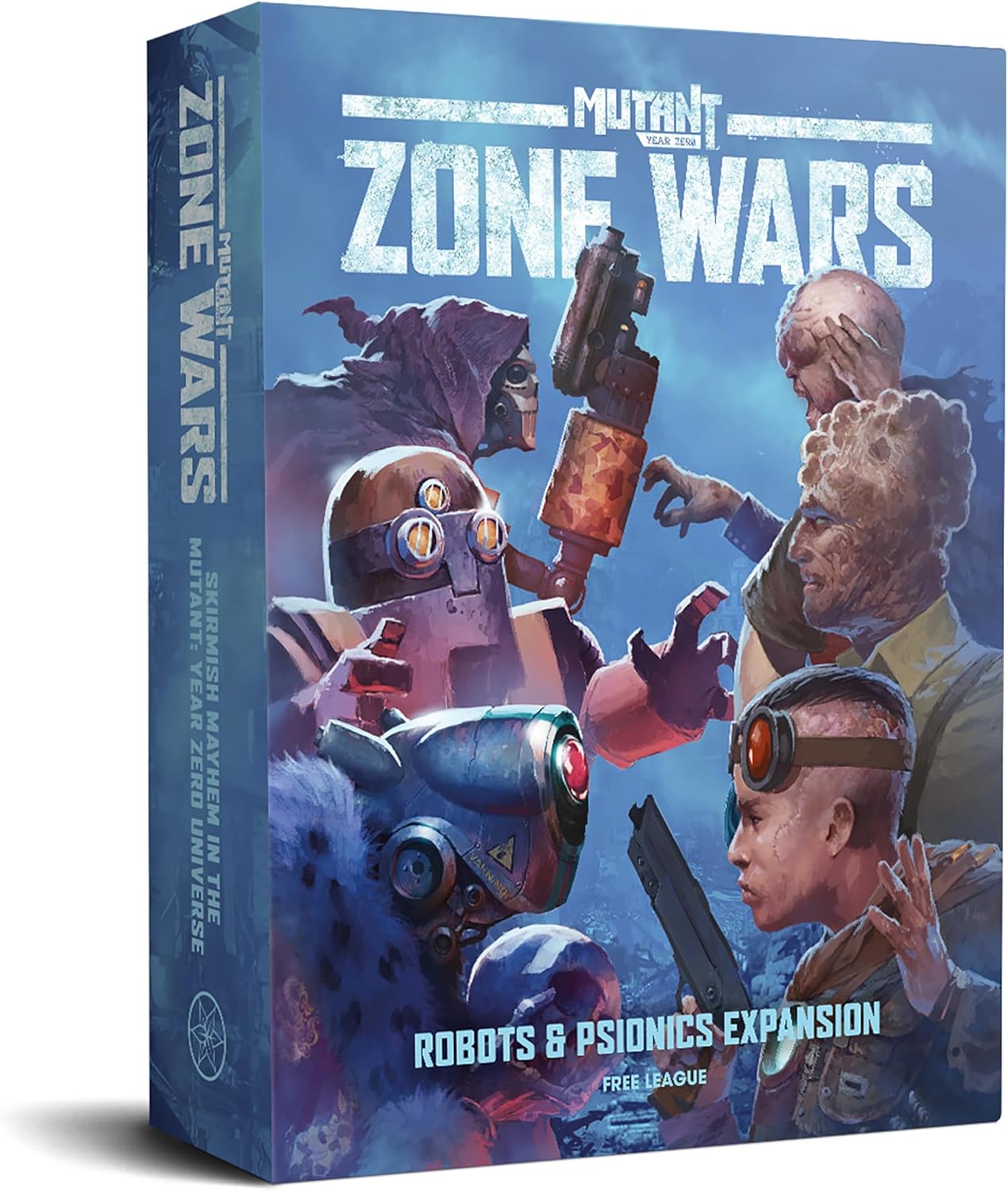 Free League Mutant Year Zero: Zone Wars Robots & Psionics Expansion 1