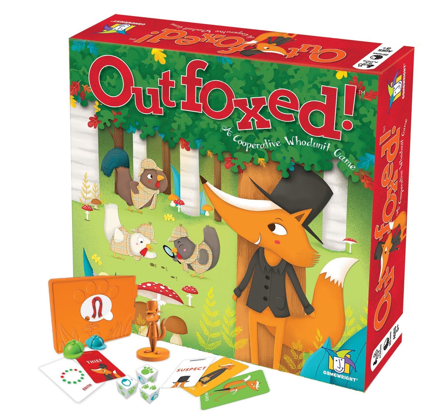 Gamewright Outfoxed! Game Board Game 4