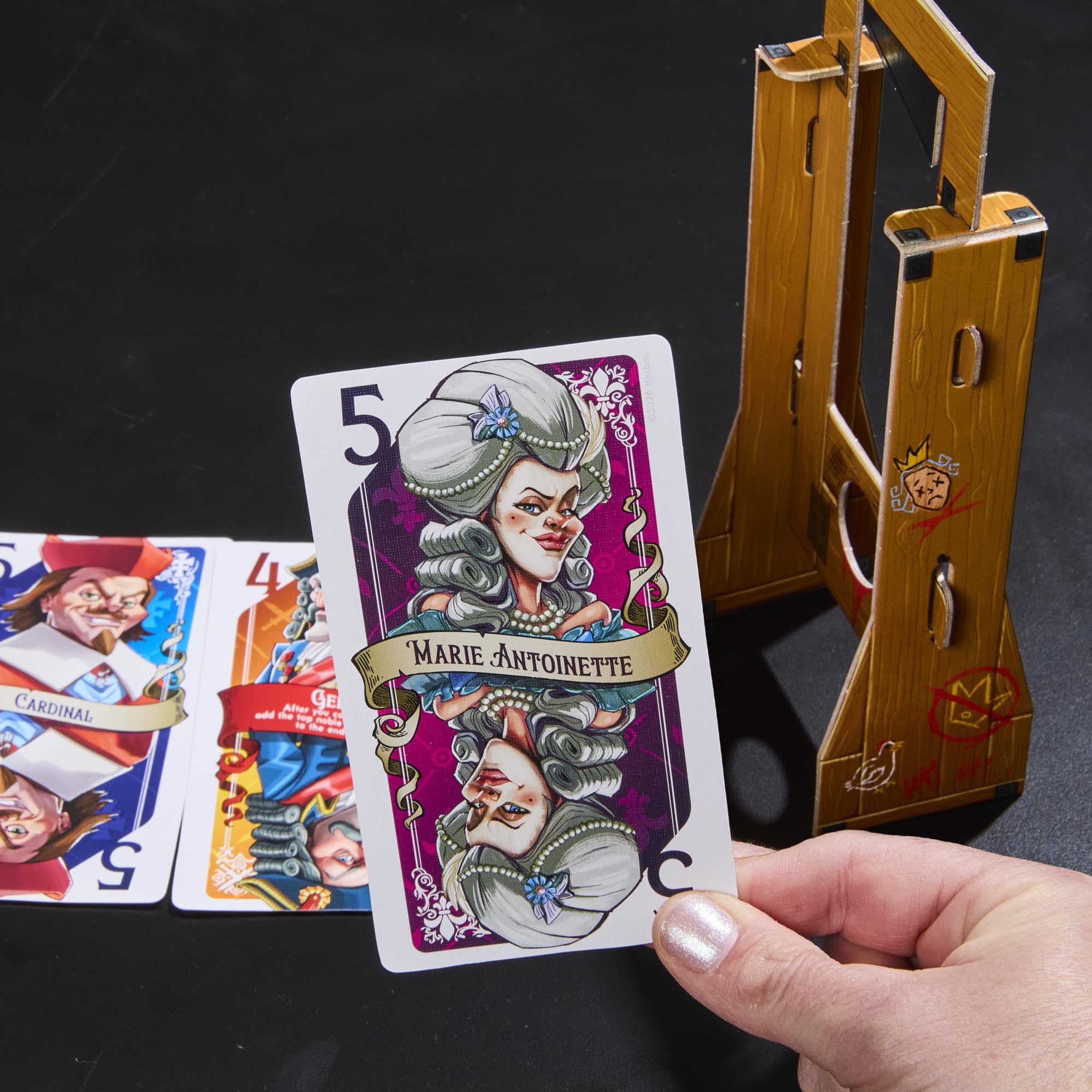 Hasbro Gaming Guillotine Card Game - Strategy, Party, 2-5 Players, Ages 12+ 6