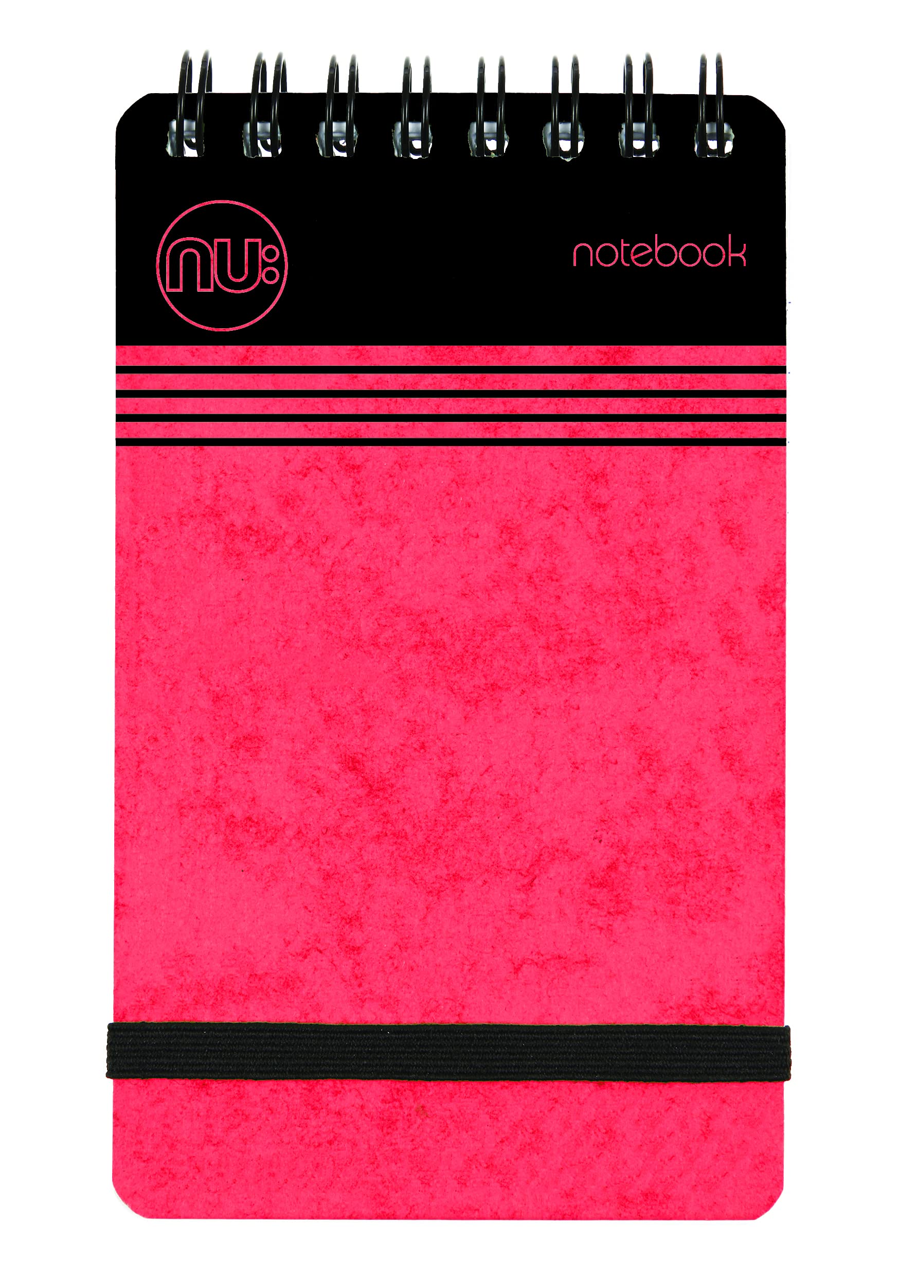 nu: Craze Cloud Range A7 Red Wirebound Notebook - 80gsm FSC Paper | Perforated Sheets 1