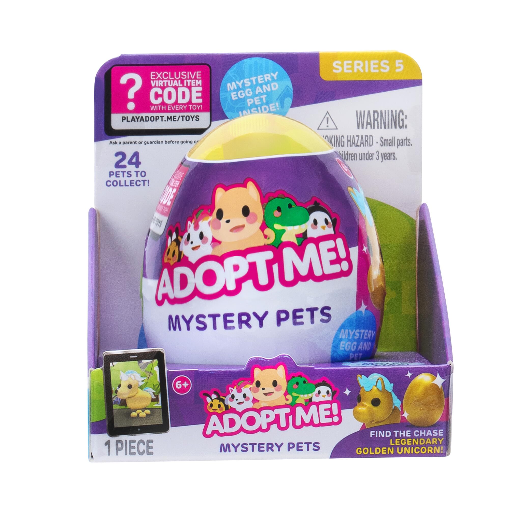 Adopt Me Series 5 - Mystery Pets Water Reveal Collectible Figure (AME0199) 9