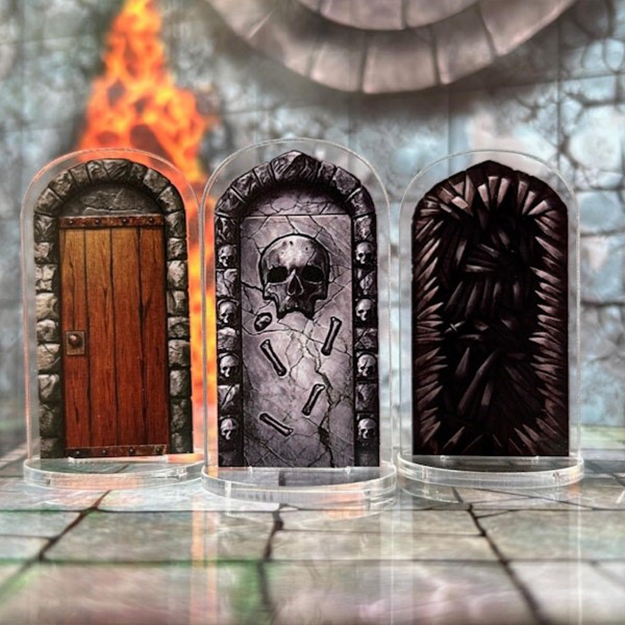 Loke Big Box of Dungeon Doors RPG Accessory for Tabletop Games 7