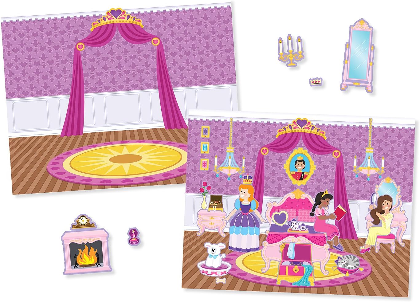 Melissa & Doug Princess Castle Reusable Sticker Pad 8