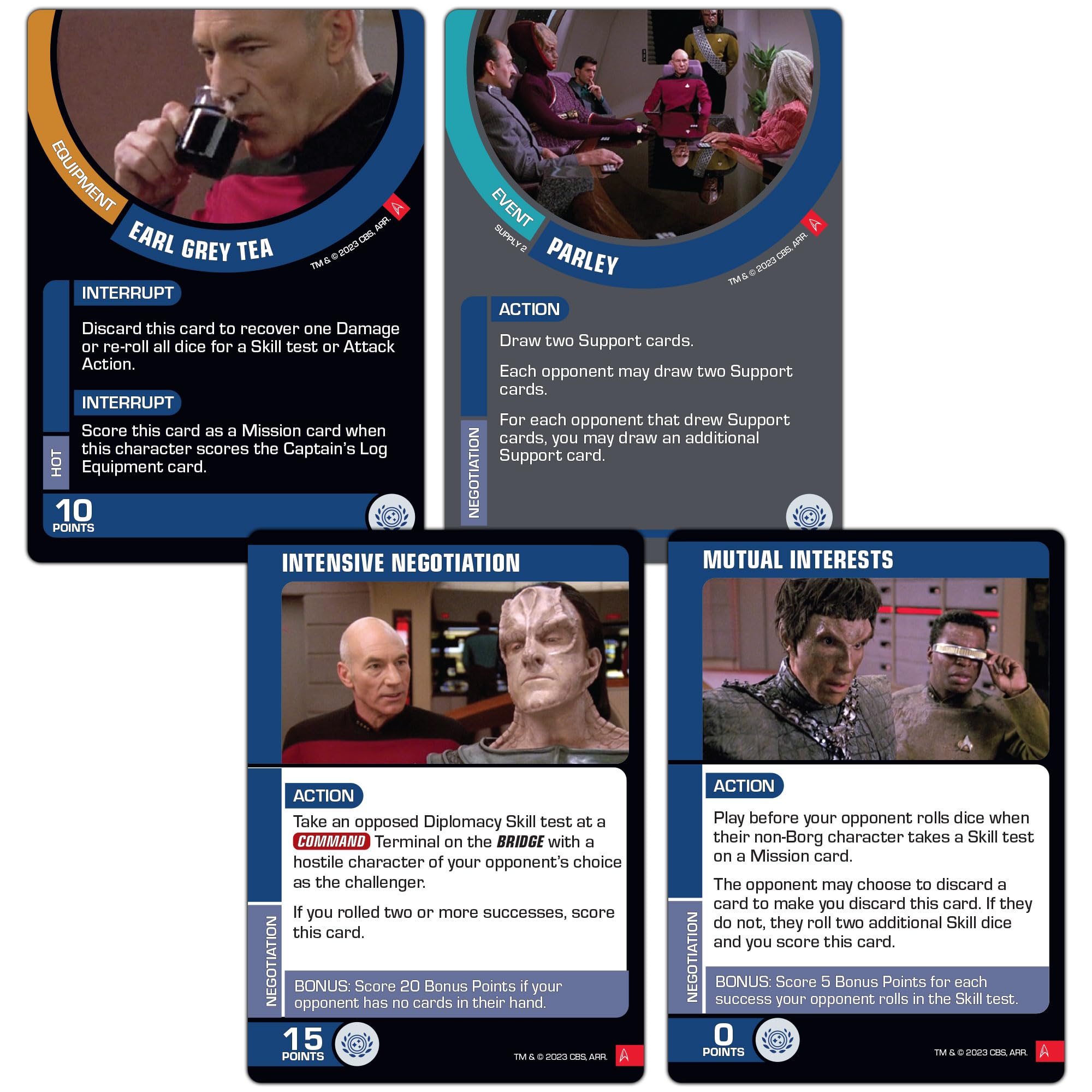 Gale Force Nine Star Trek: Away Missions Captain Picard Expansion 5
