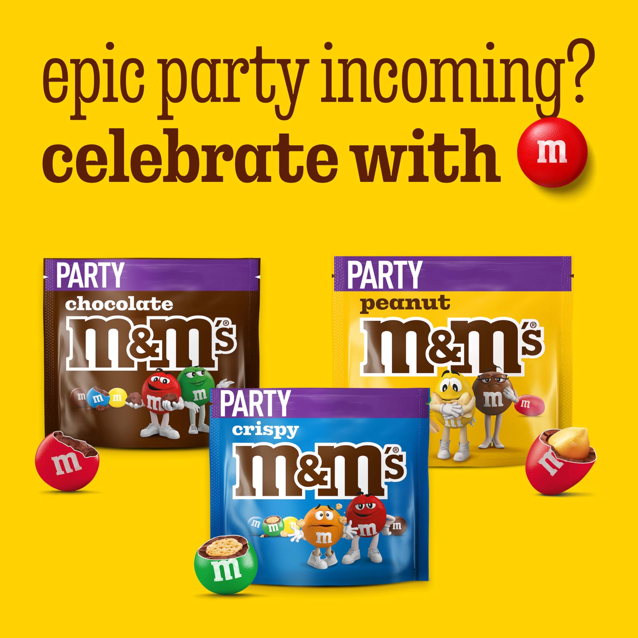 M&M's Peanut Milk Chocolate Candy - 24 Packs 6