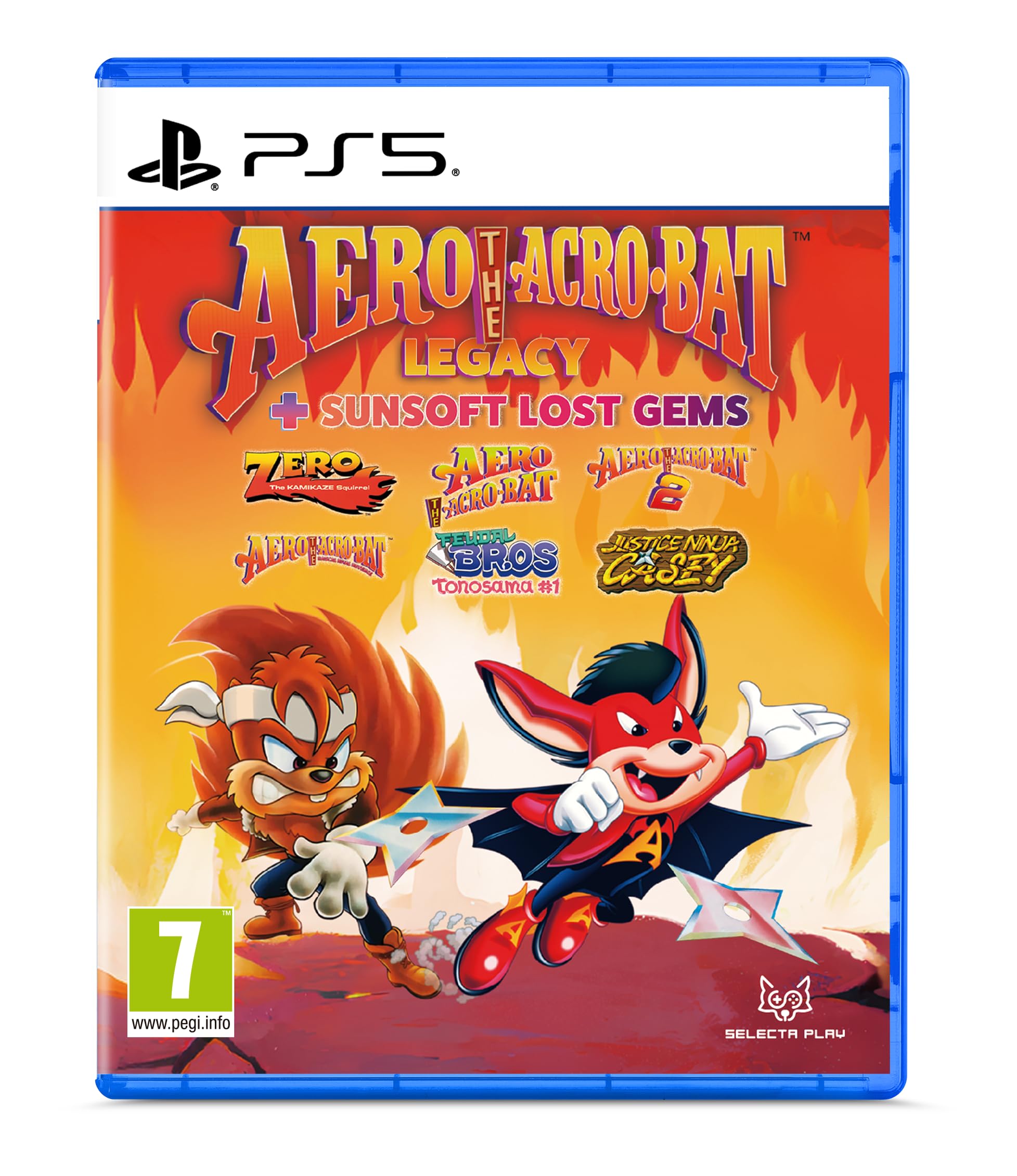 Aero The Acro-Bat Legacy + Sunsoft Lost Gems Collection [PlayStation 5]