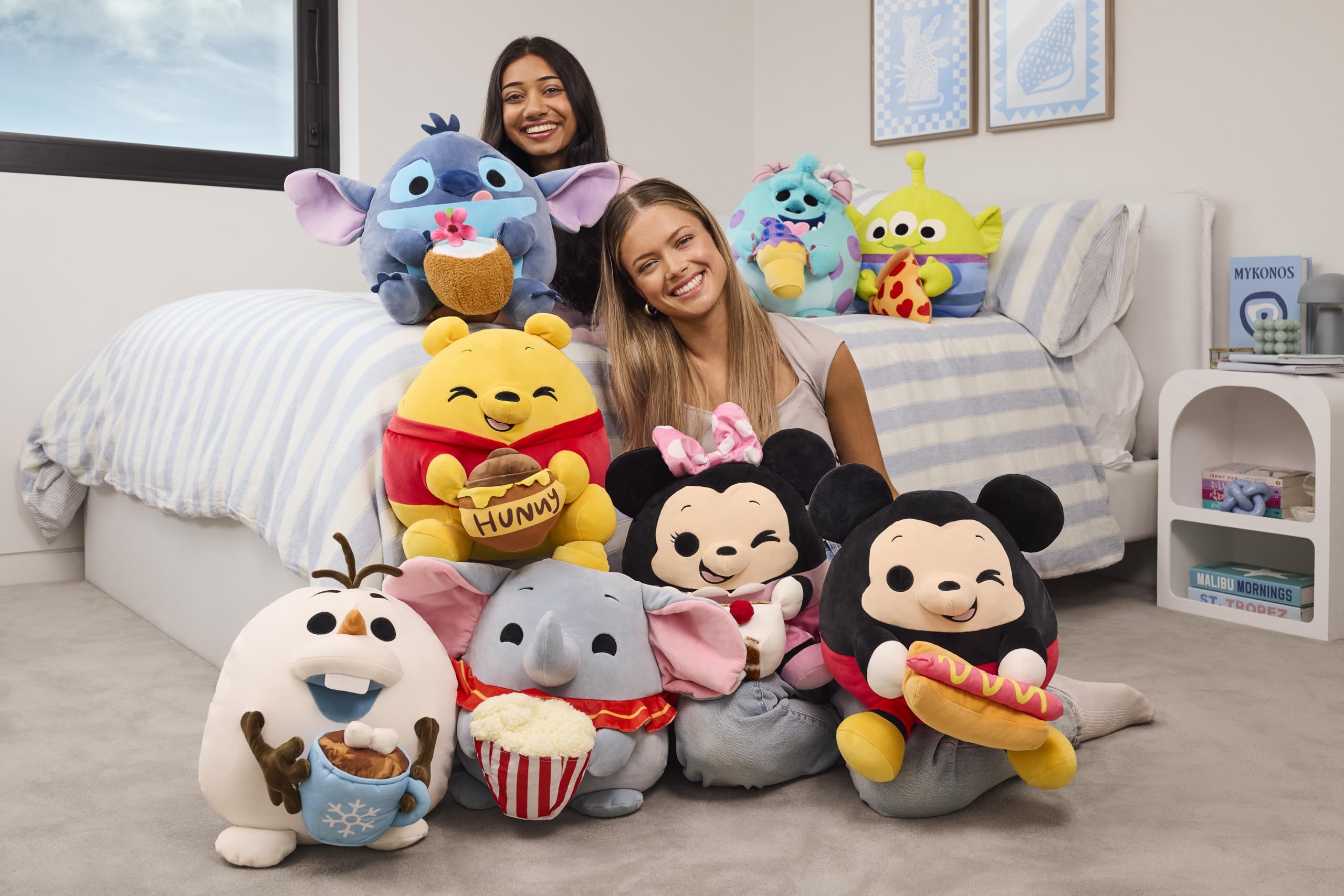 Snackles Disney 14-inch Plush - Winnie the Pooh by ZURU, Soft Stuffed Animal with Snack 3