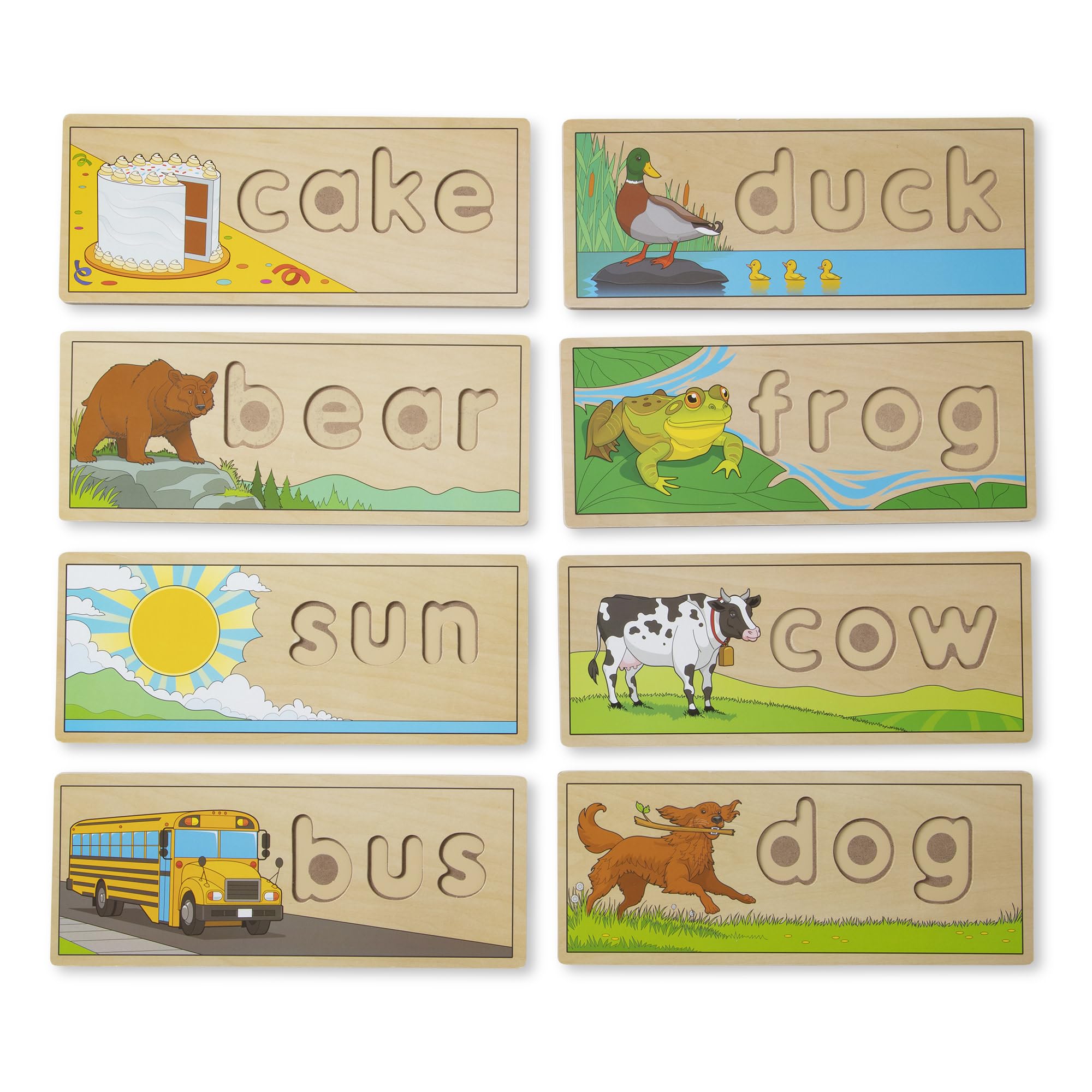 Melissa & Doug See & Spell Wooden Puzzle - Educational Learning Toy for Kids 4-6 11