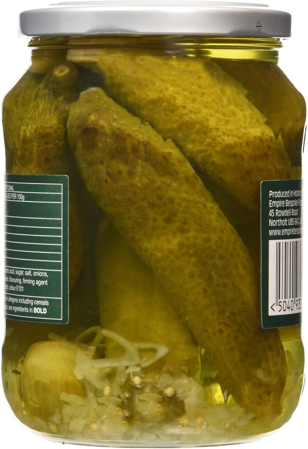 Elswood Whole Sweet Cucumbers 670g Jar 4