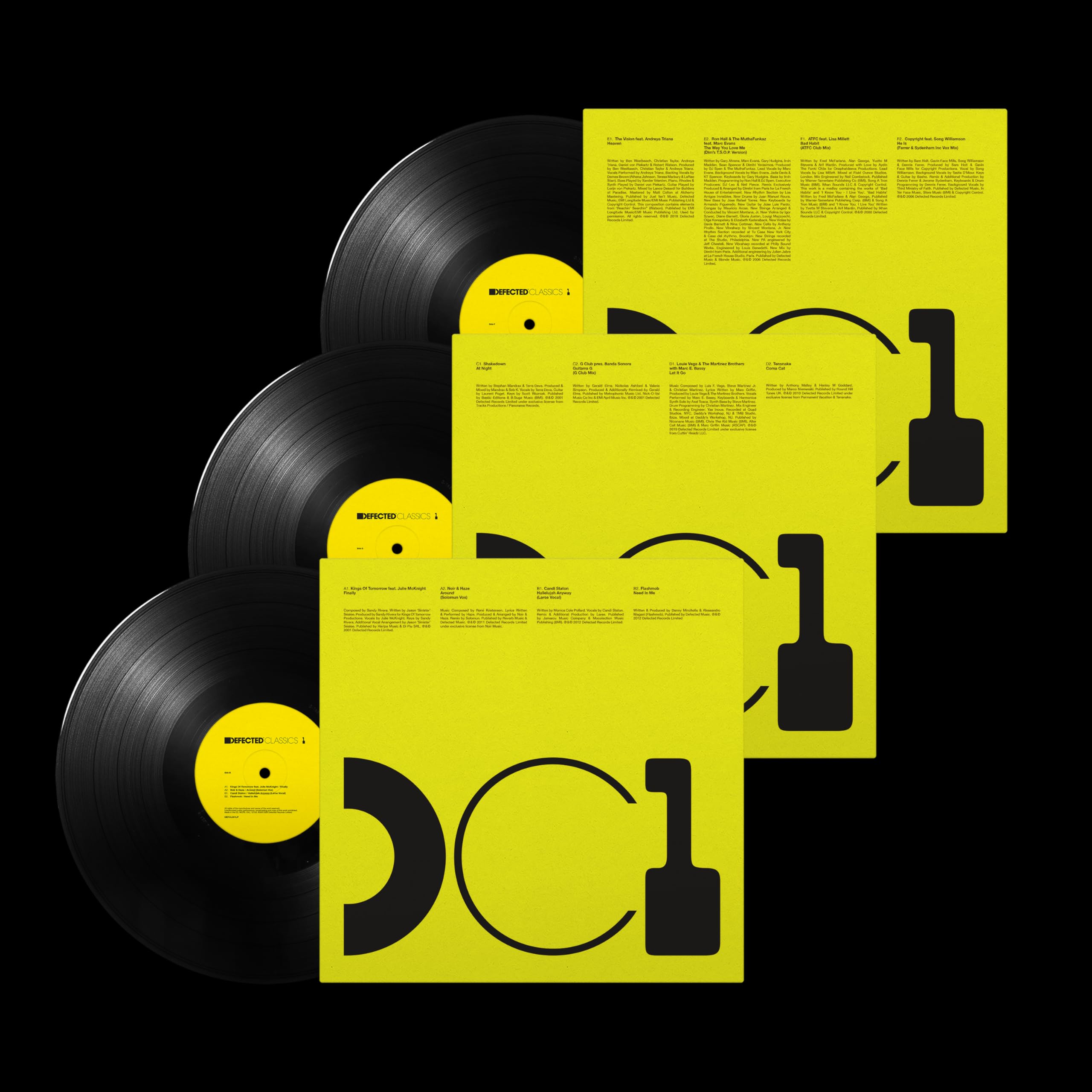 Various Artists - Defected Classics Vol 1 [3LP Vinyl Box Set] 4